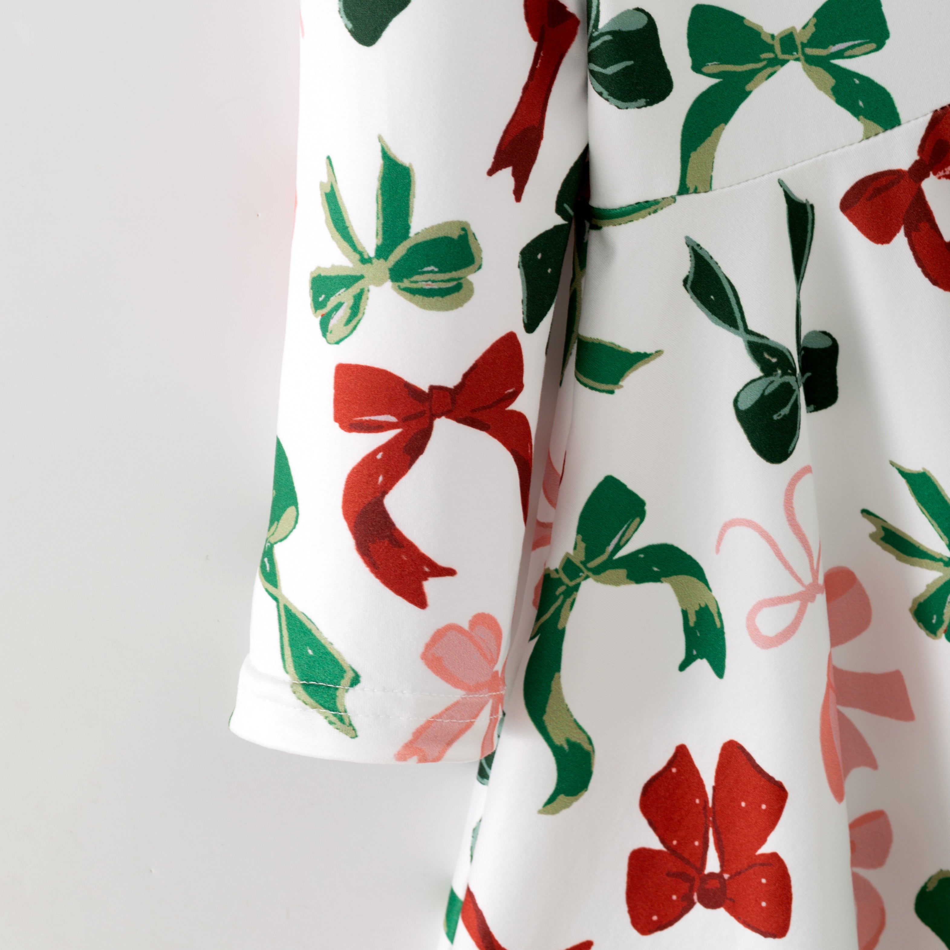 （Pre Order,Prepack Zone）Girls Christmas Print Dress（Mix Size）