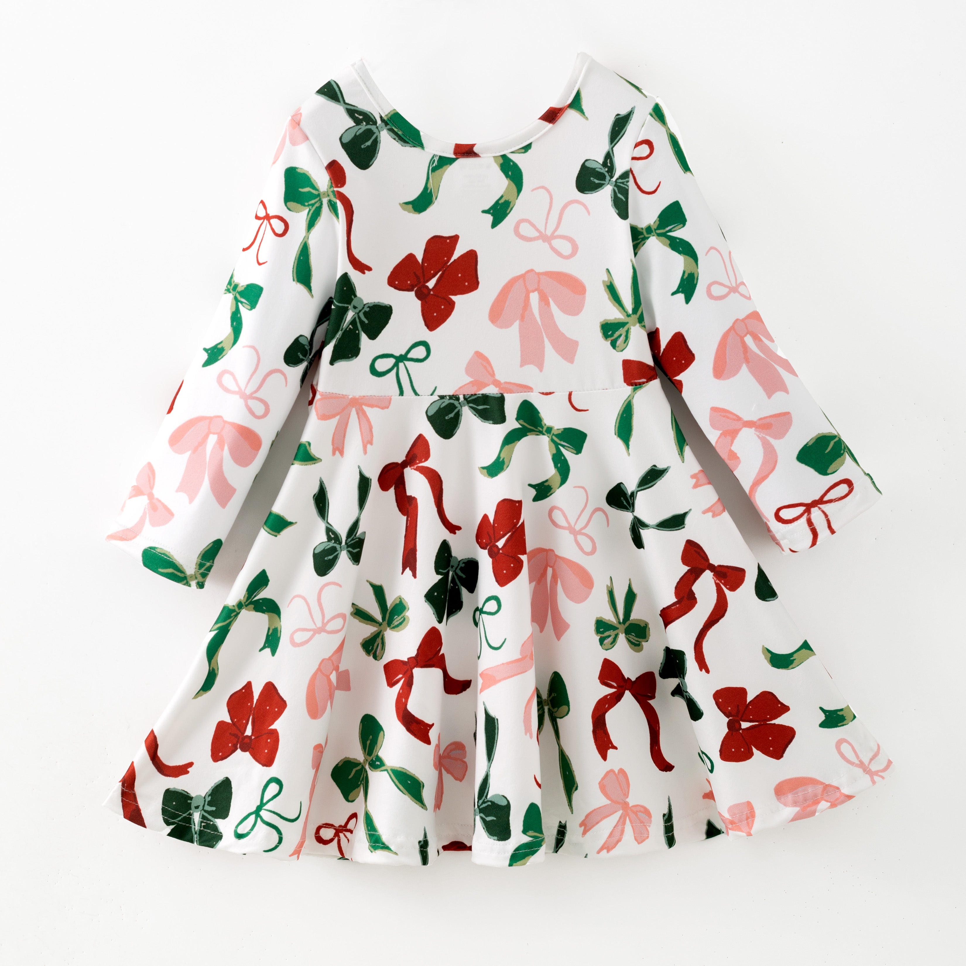 （Pre Order,Prepack Zone）Girls Christmas Print Dress（Mix Size）
