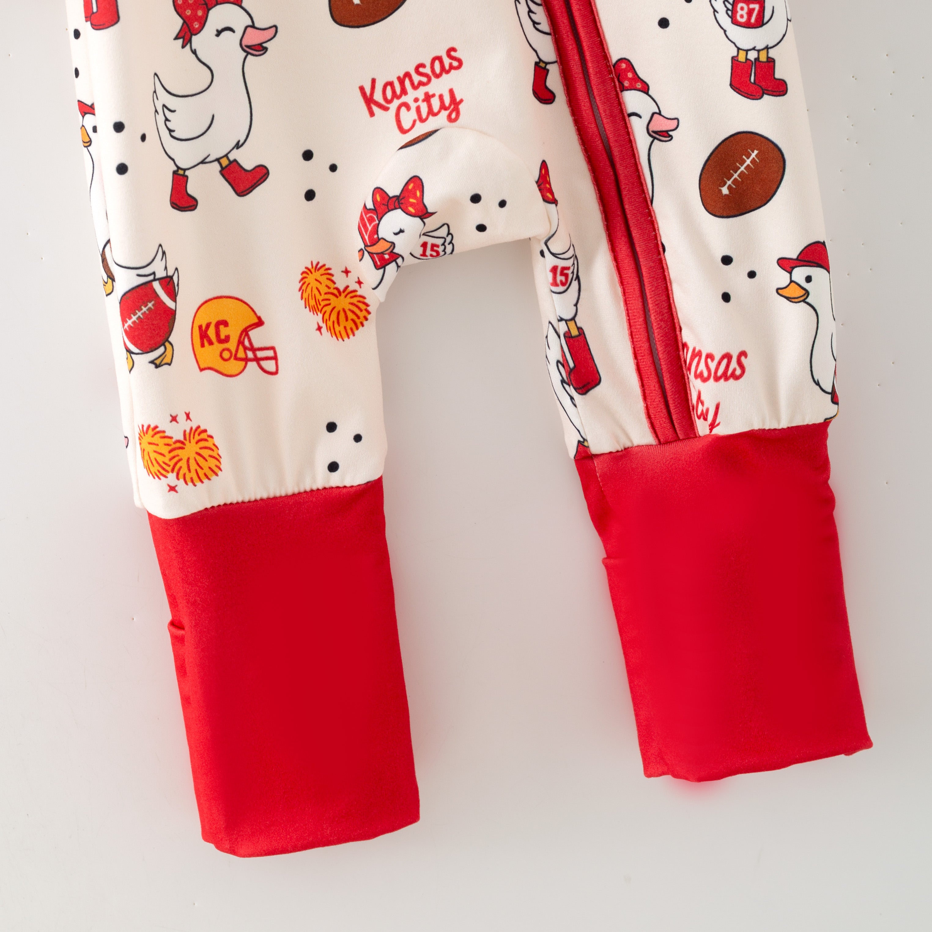 （Pre Order,Prepack Zone）Family Football Print Pajamas&Romper（Mix Size）