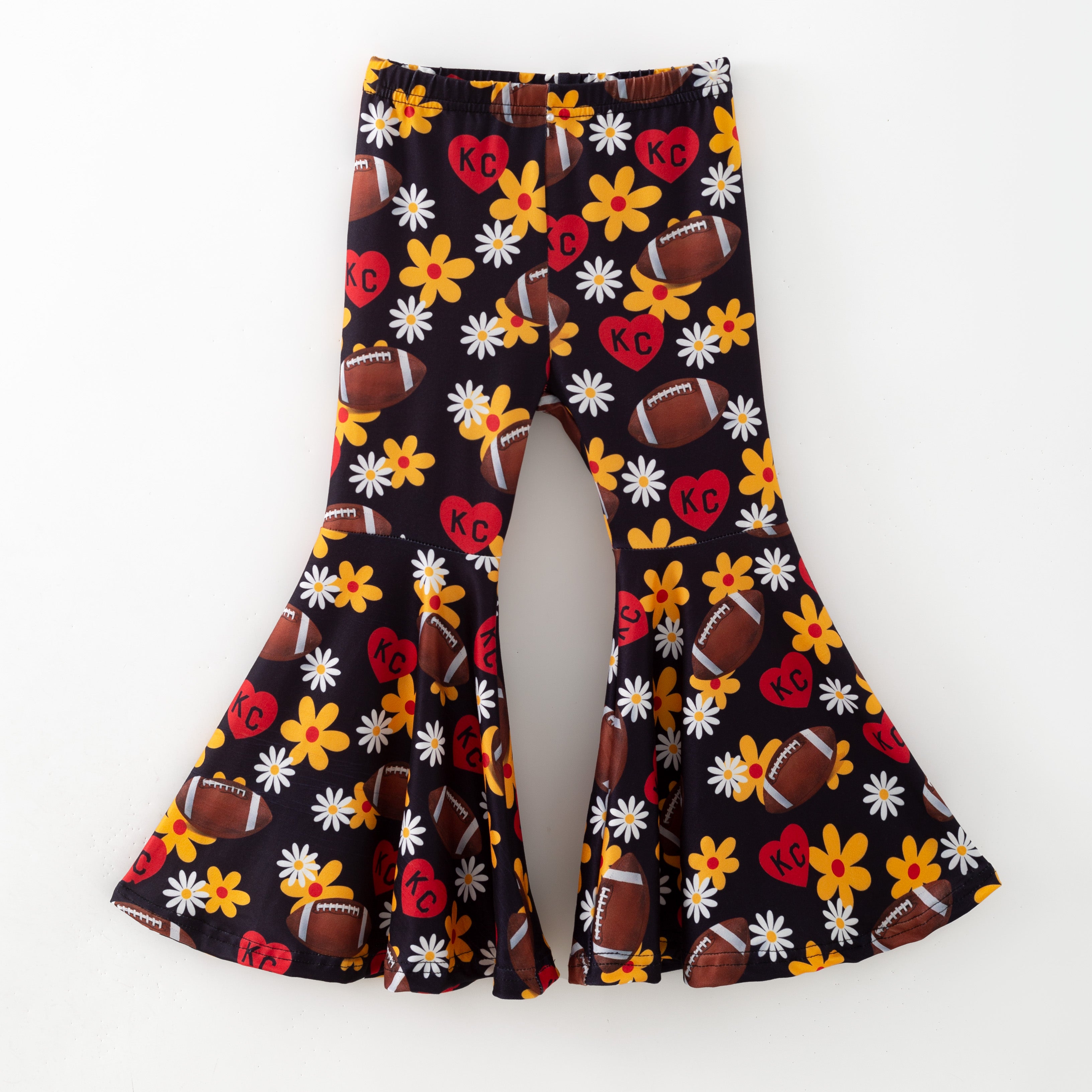 （Pre Order,Prepack Zone）Girls Football&TS Print Set,Pants（Mix Size）