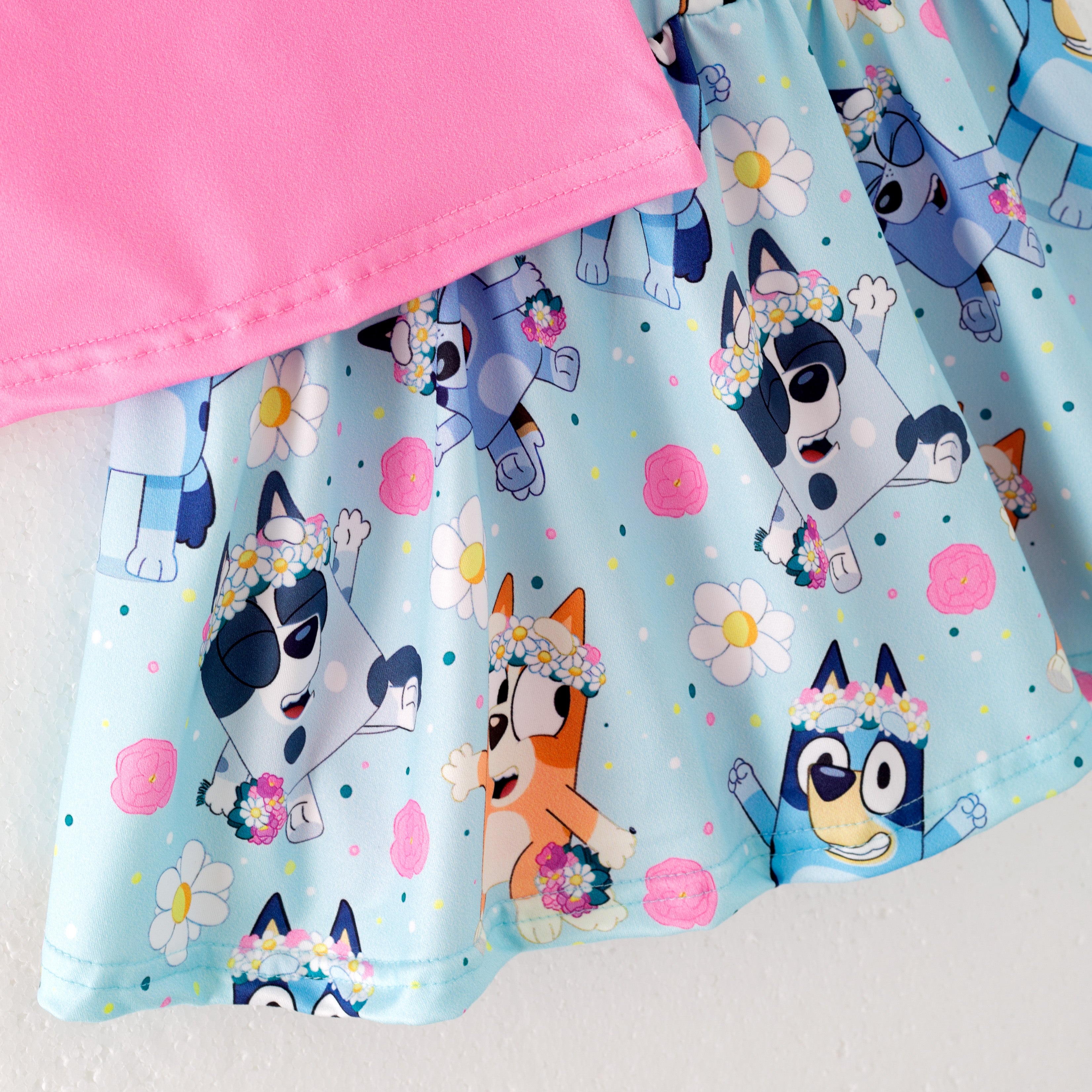 （Pre Order）Girls Spring and Summer Cartoon Print Skort Set