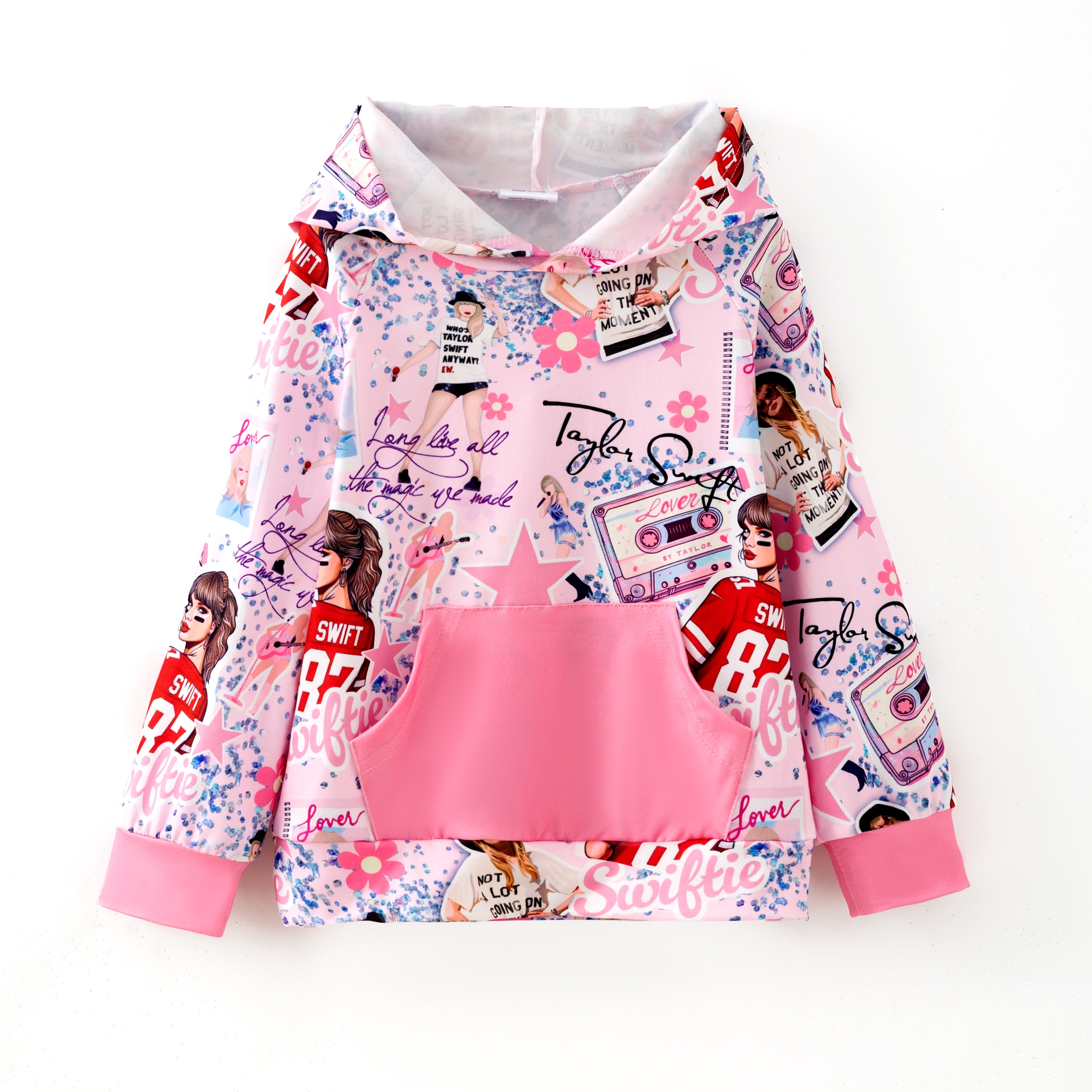 （Pre Order,Prepack Zone）Girls TS Print Hoodie&Pajamas（Mix Size）