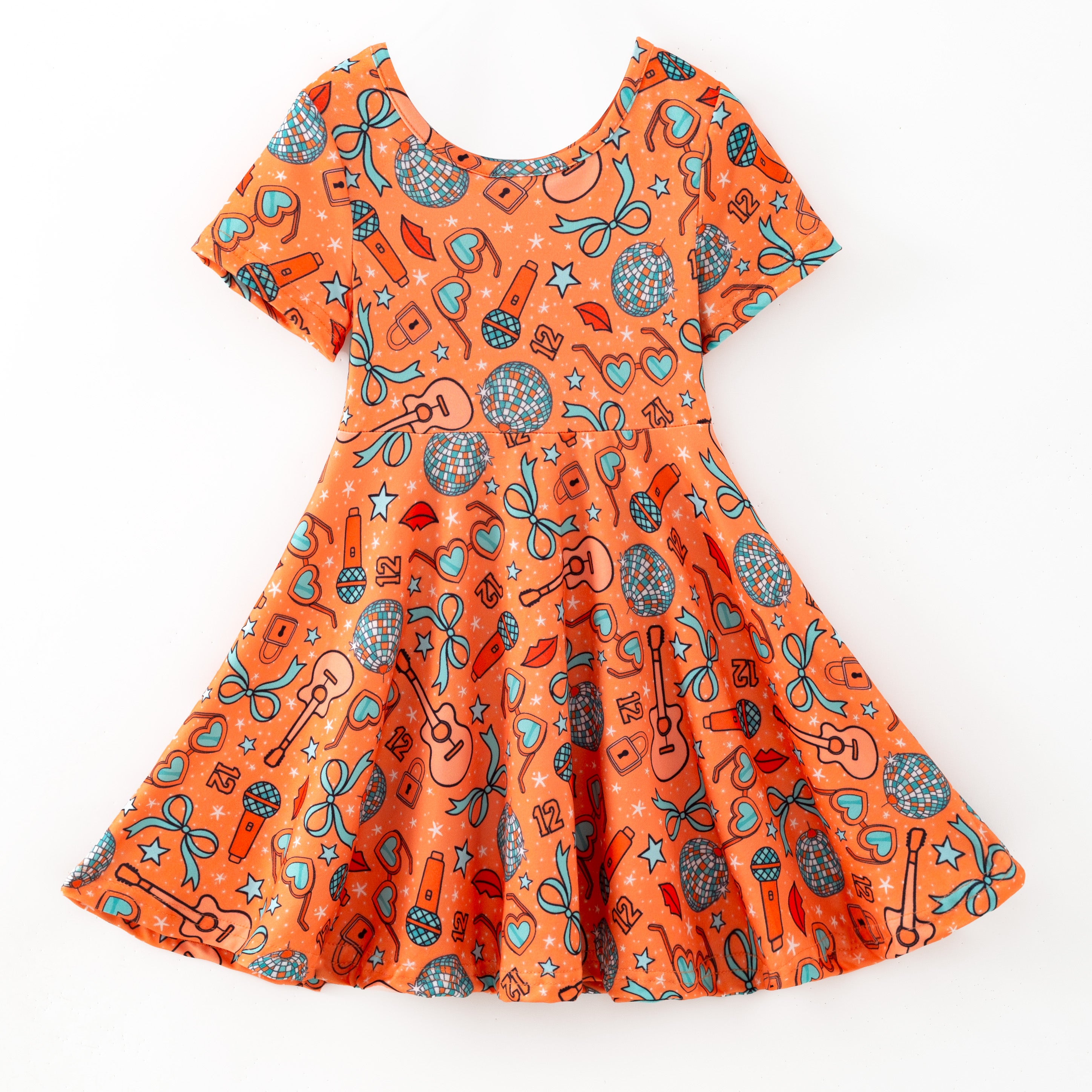 （Pre Order,Prepack Zone）Girls TS Print Dress（Mix Size）