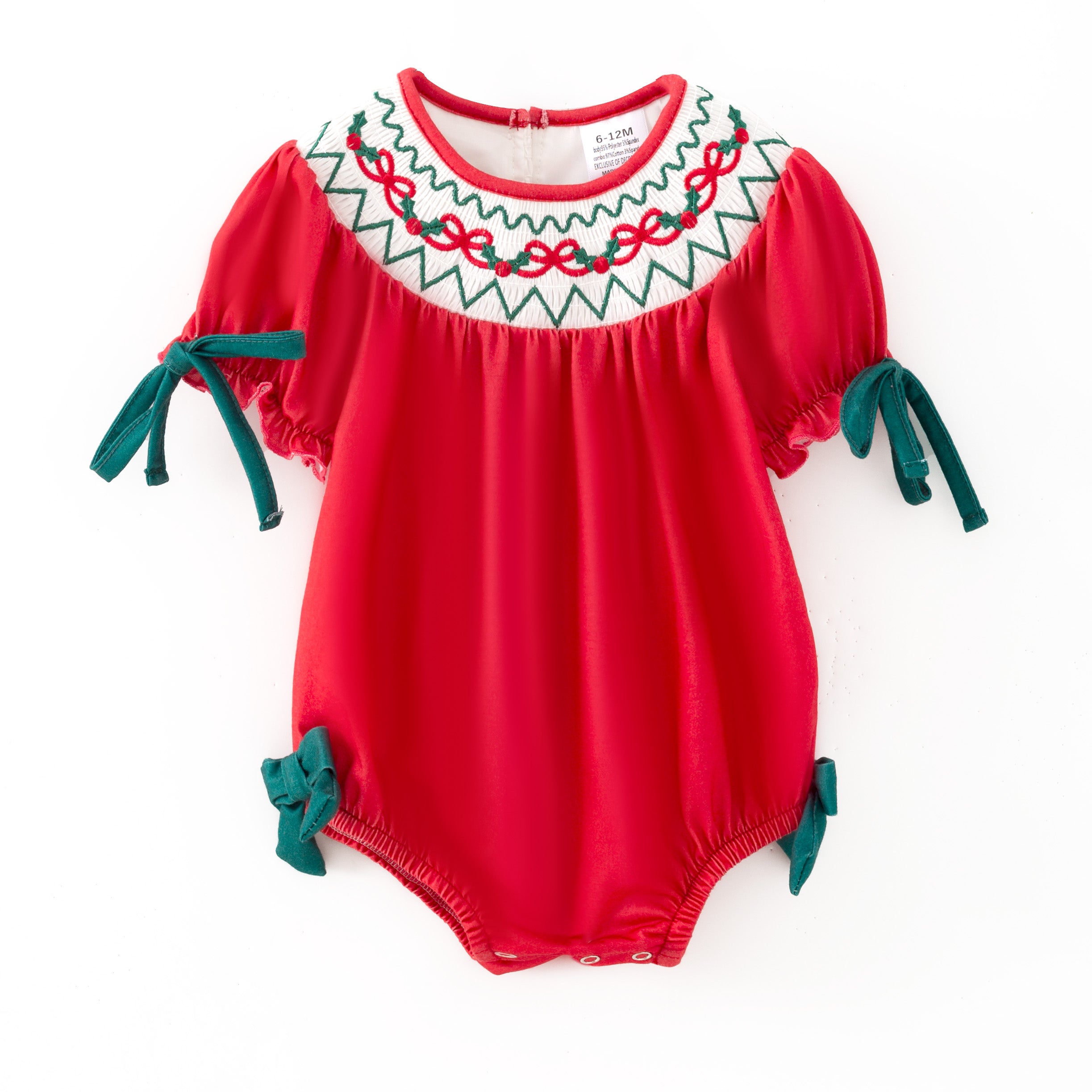 （Pre Order,Prepack Zone）Family Christmas Embroidery Dress&Romper（Mix Size）