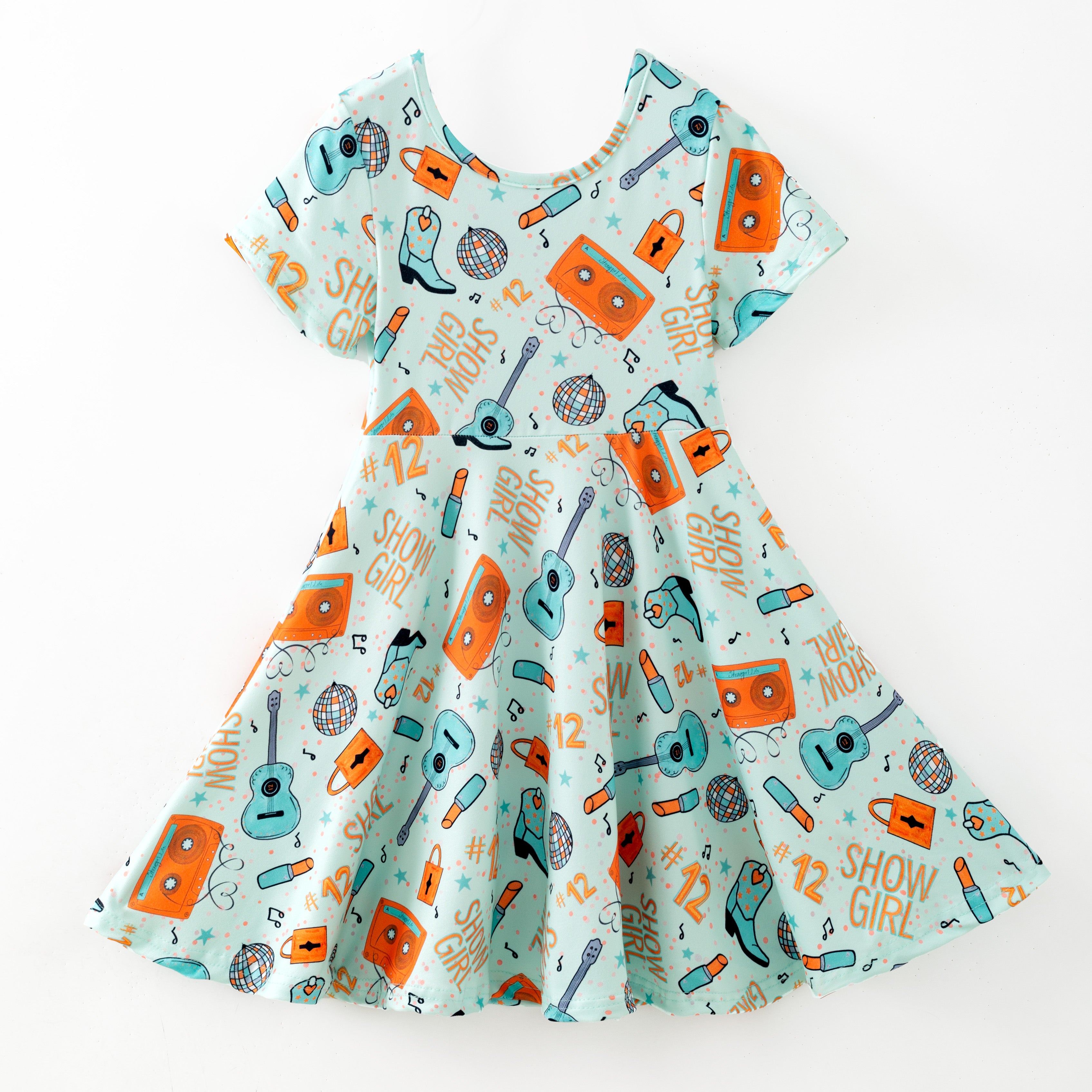 （Pre Order,Prepack Zone）Girls TS Print Dress（Mix Size）