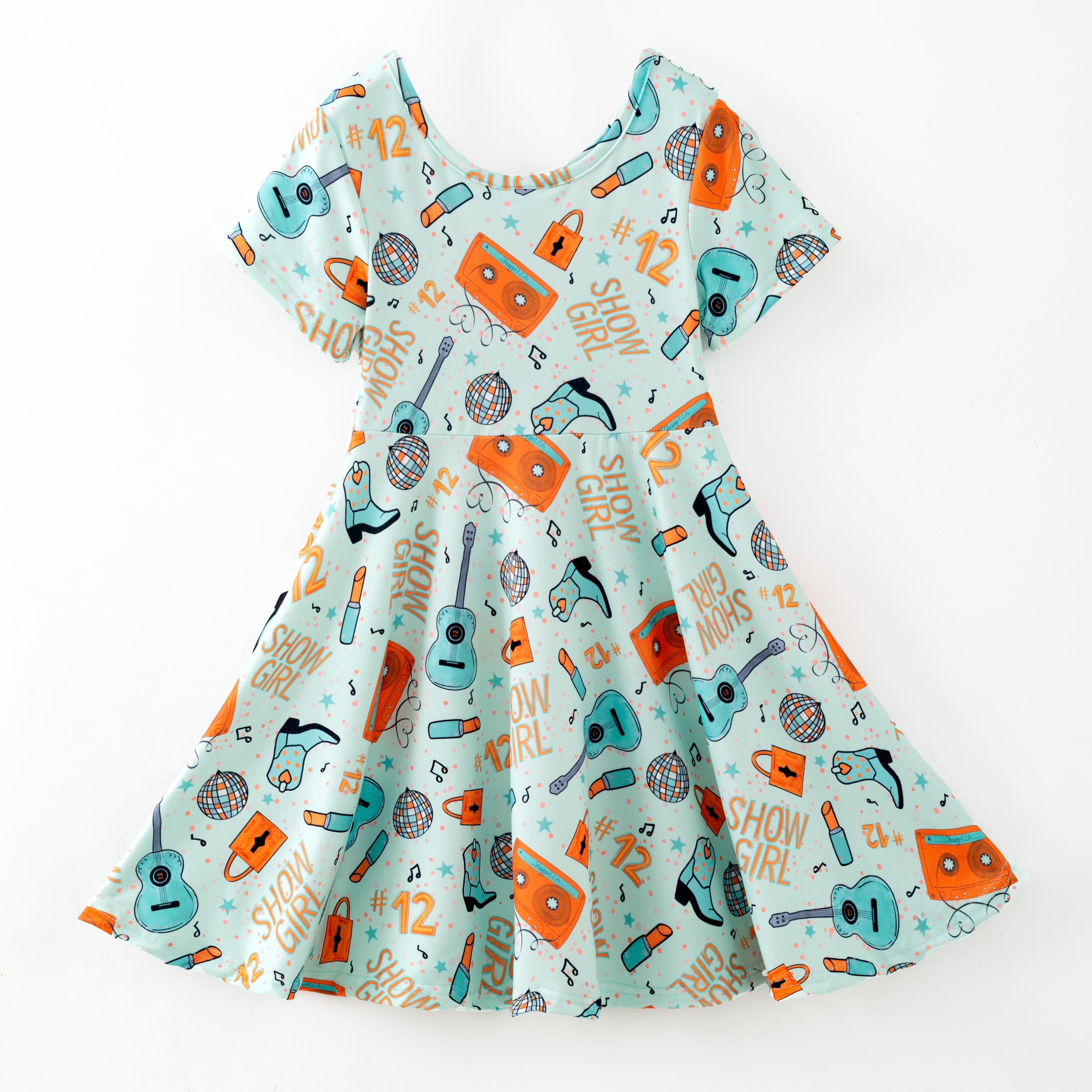 （Pre Order,Prepack Zone）Girls TS Print Dress（Mix Size）