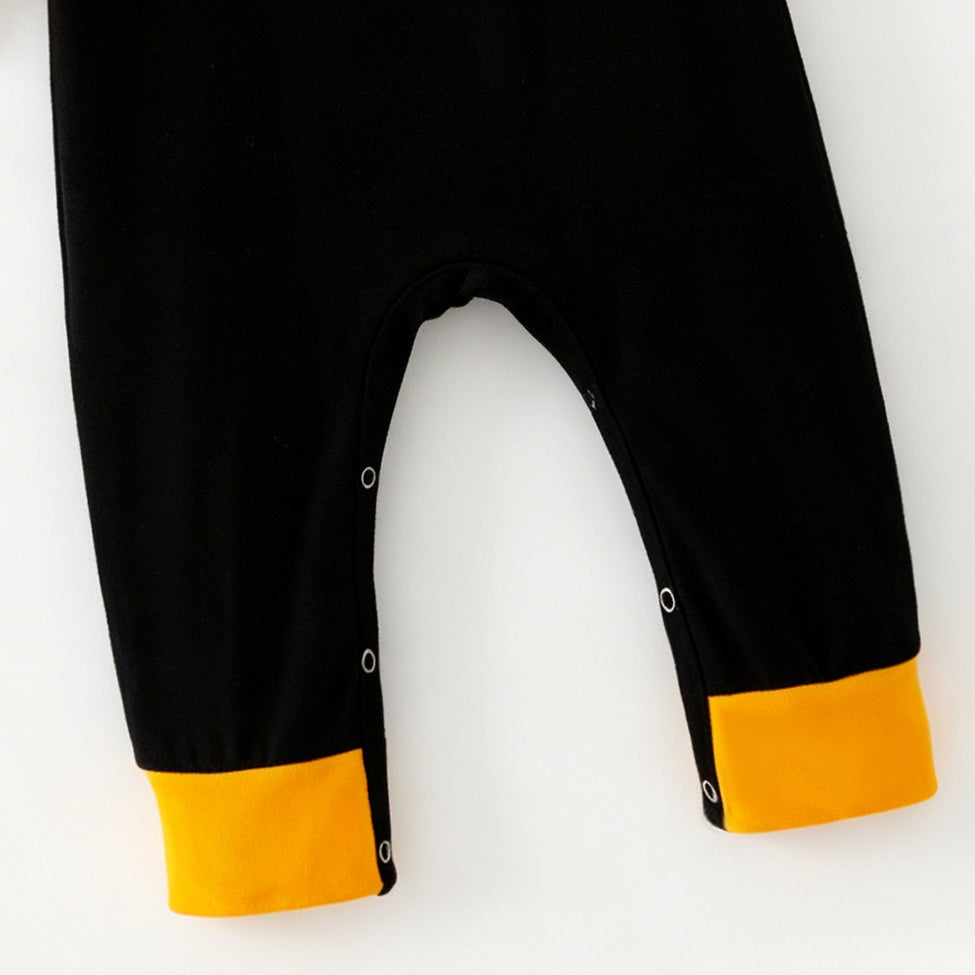 （In Stock）Toddler Boys Halloween Applique Cotton Romper