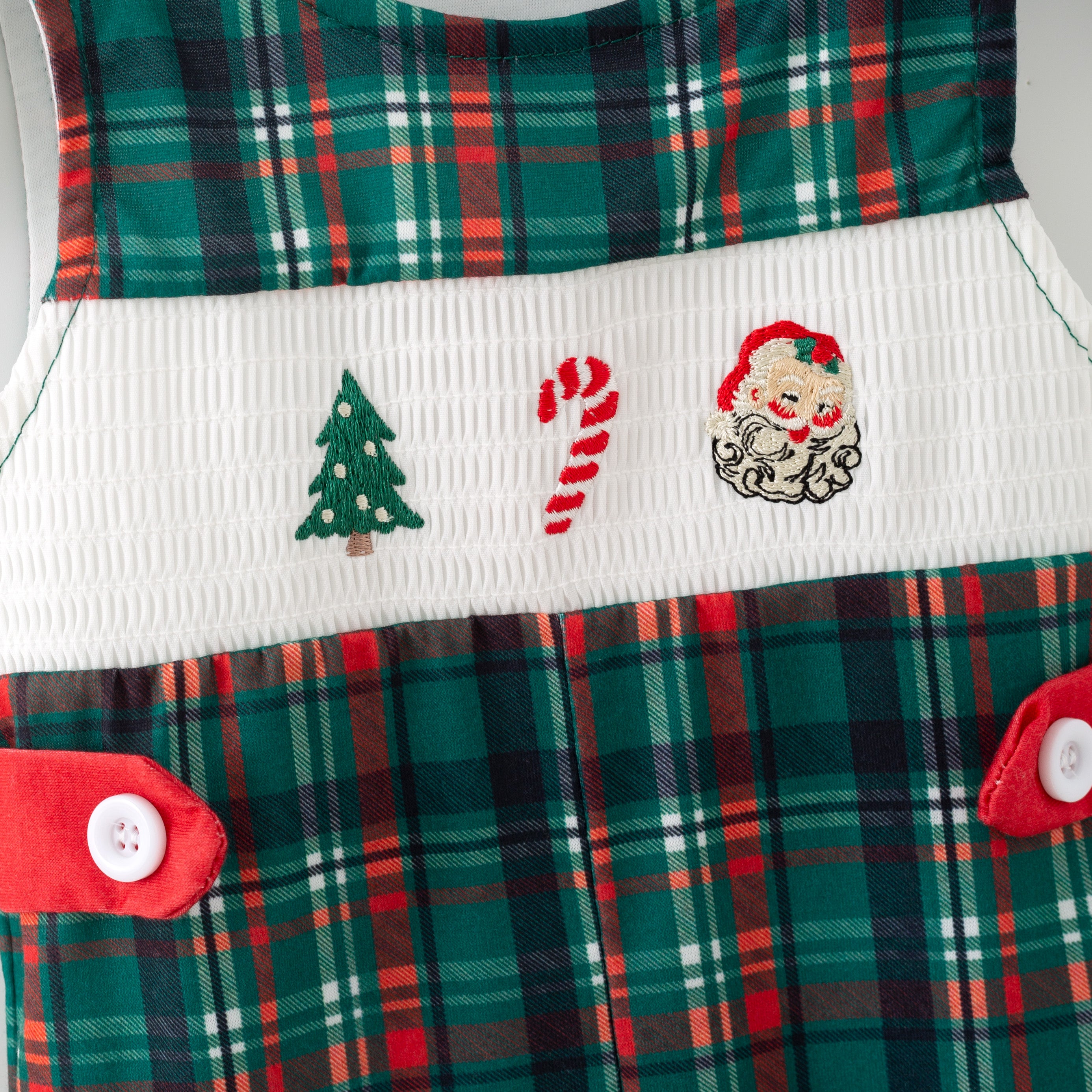 （Pre Order,Prepack Zone）Family Christmas Embroidery Dress&Romper（Mix Size）