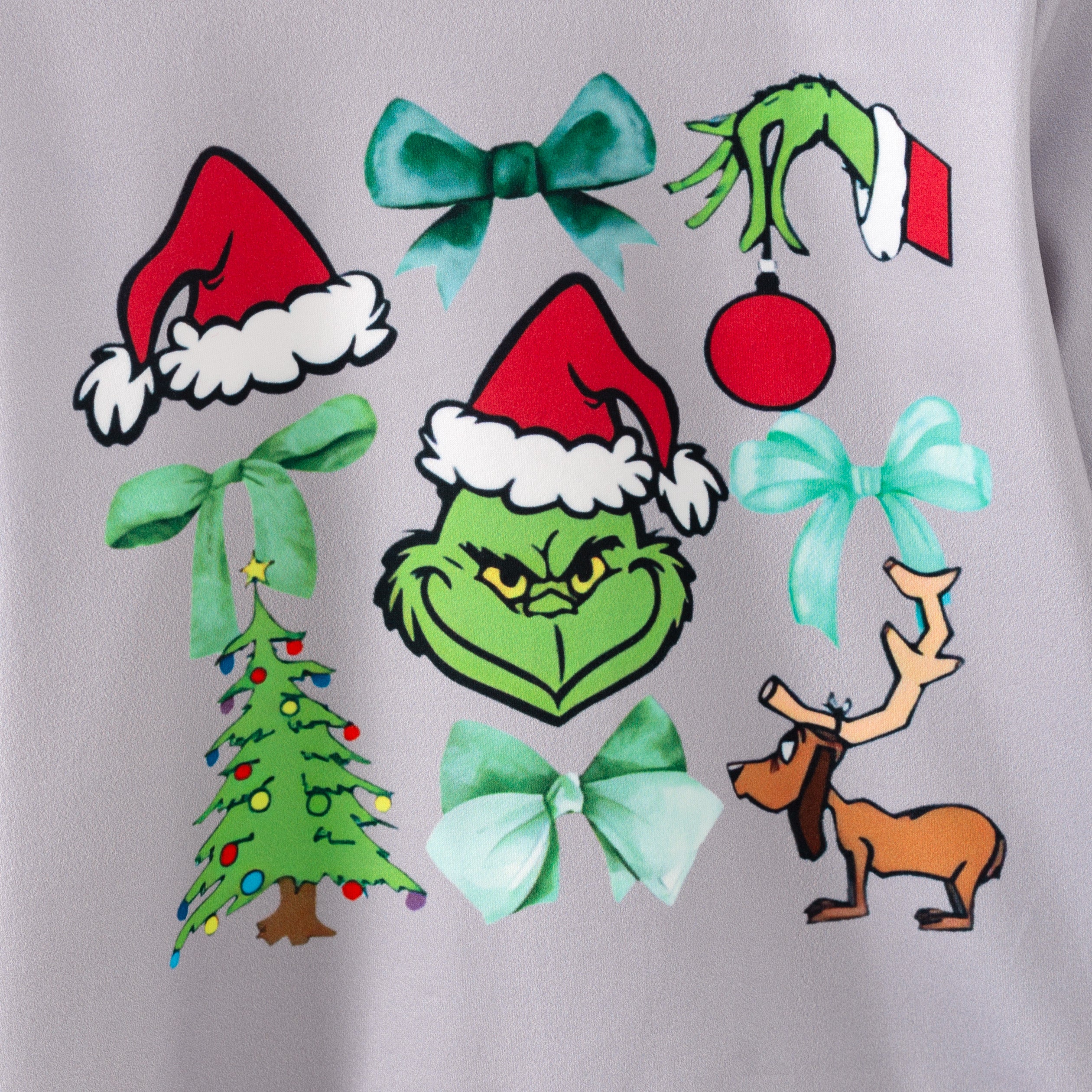 （Pre Order,Prepack Zone）Girls Christmas Print Sweatshirt（Mix Size）
