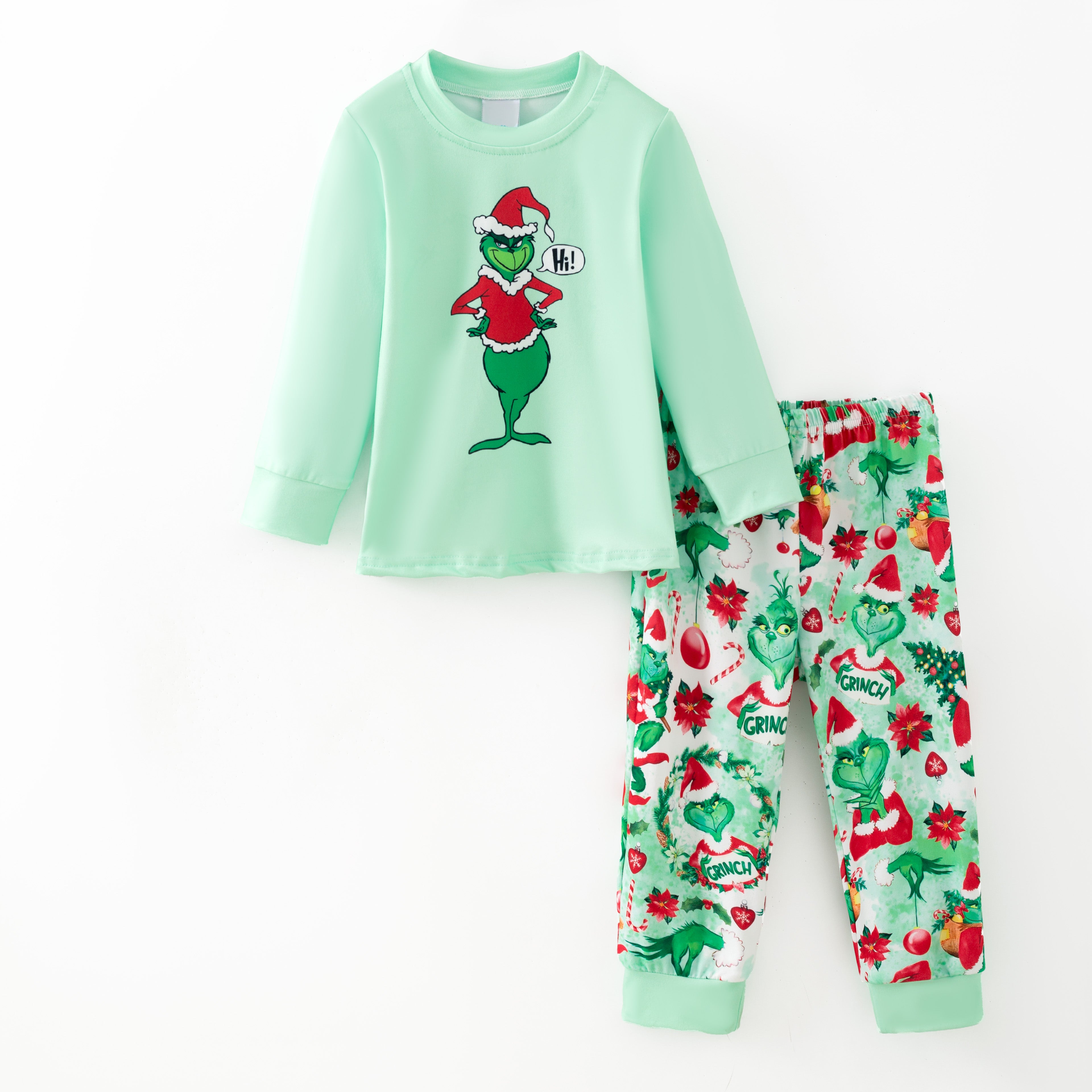 （Pre Order,Prepack Zone）Siblings Christmas Print Pajamas（Mix Size）