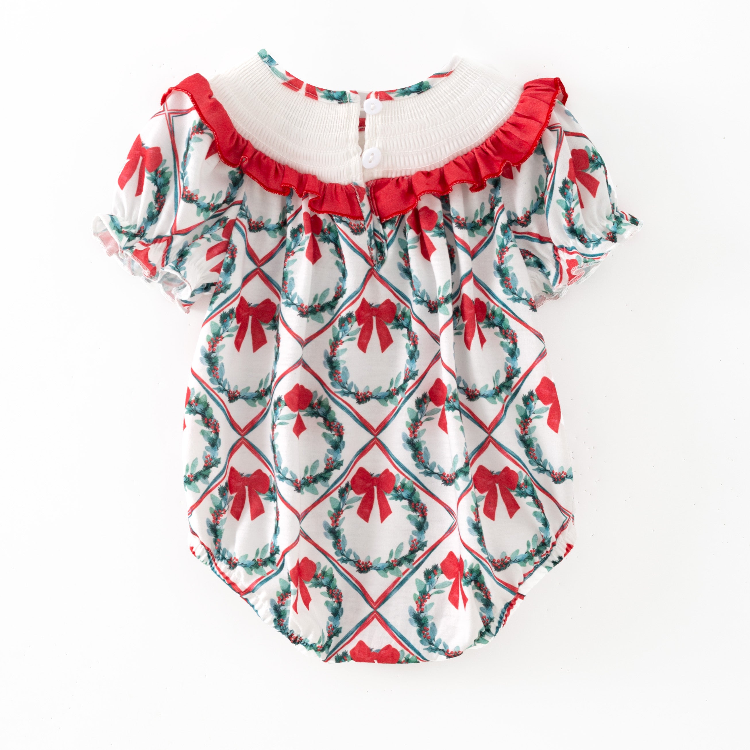 （Pre Order,Prepack Zone）Family Christmas Embroidery Dress&Romper（Mix Size）
