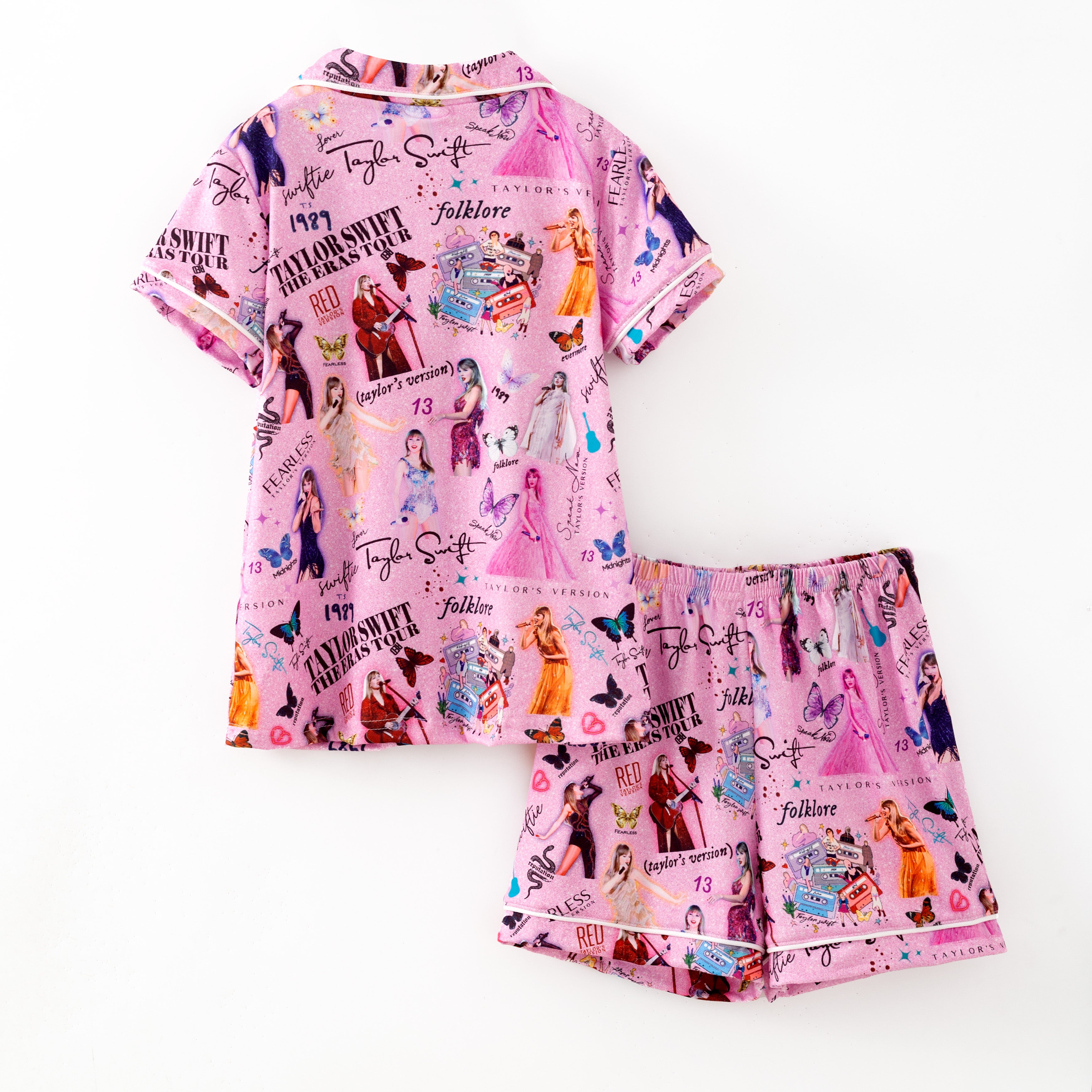 （Pre Order,Prepack Zone）Girls TS Print Hoodie&Pajamas（Mix Size）