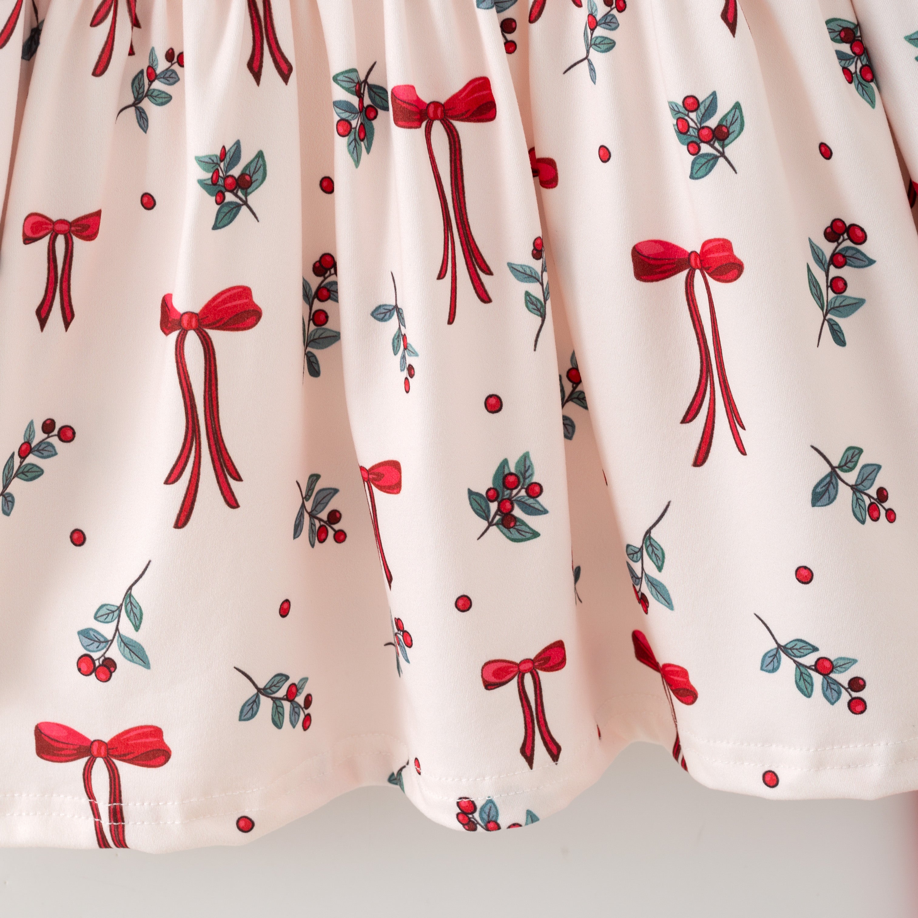 （Pre Order,Prepack Zone）Girls Christmas Print Set（Mix Size）