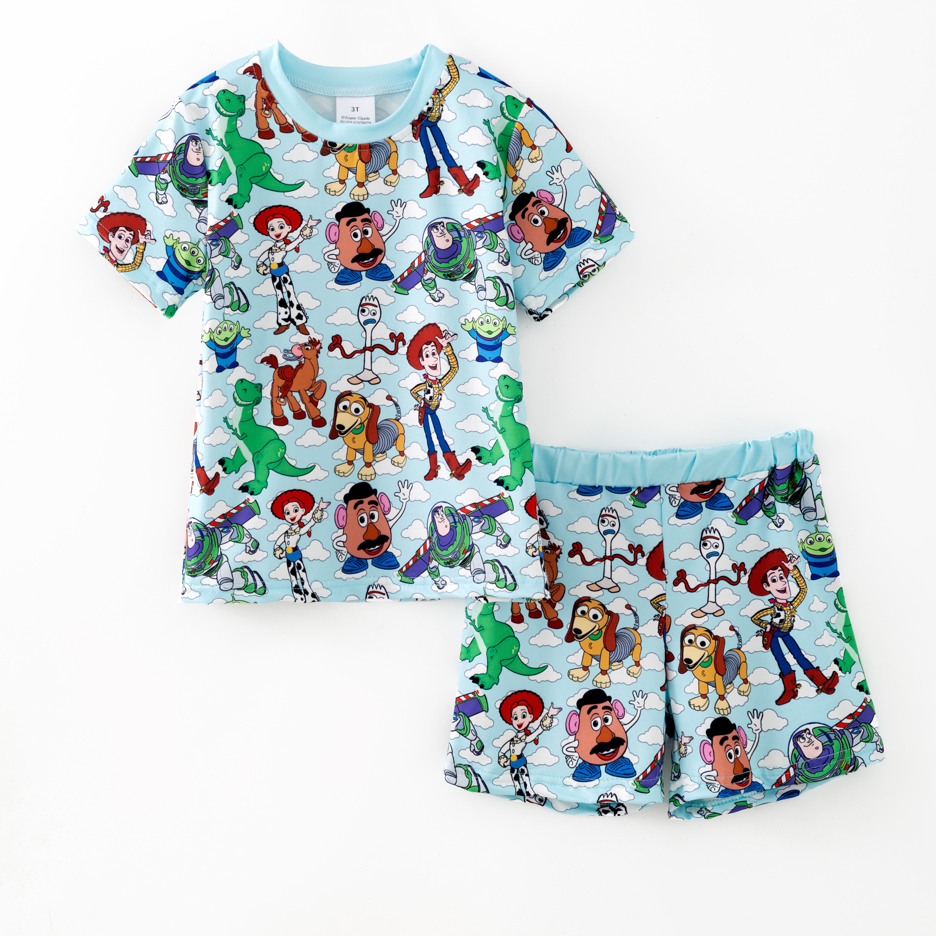 （Pre Order,Prepack Zone）Family Cartoon Print Set&Romper（Mix Size）