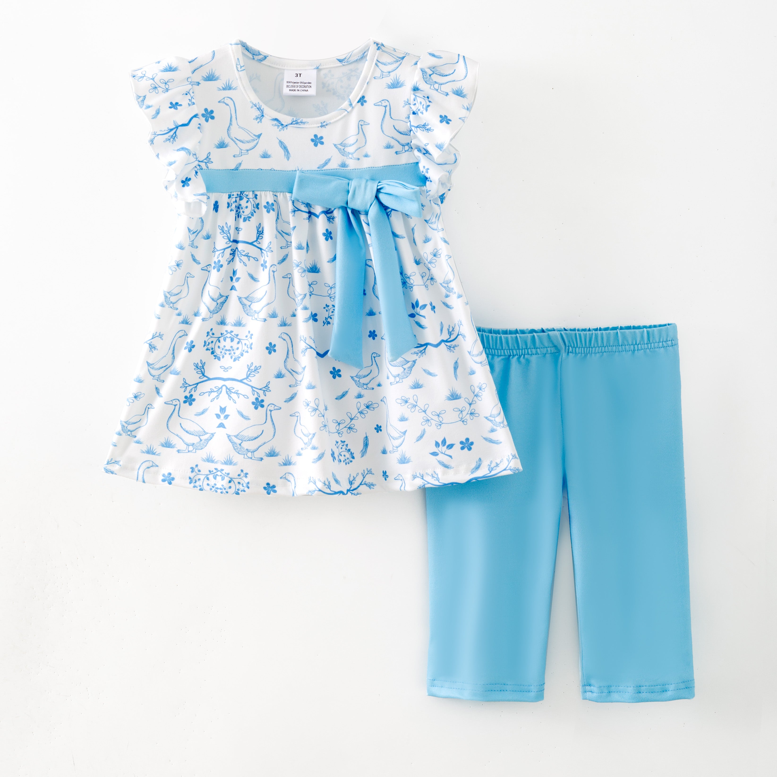 （Pre Order,Prepack Zone）Family Goose Print Set&Romper（Mix Size）