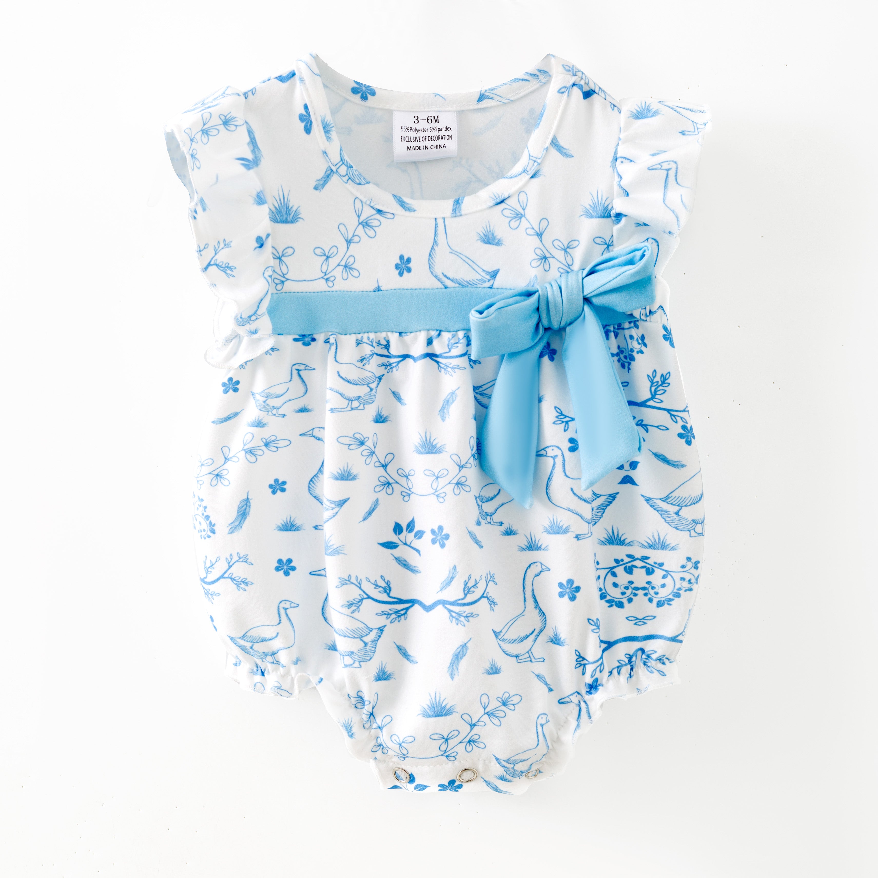 （Pre Order,Prepack Zone）Family Goose Print Set&Romper（Mix Size）