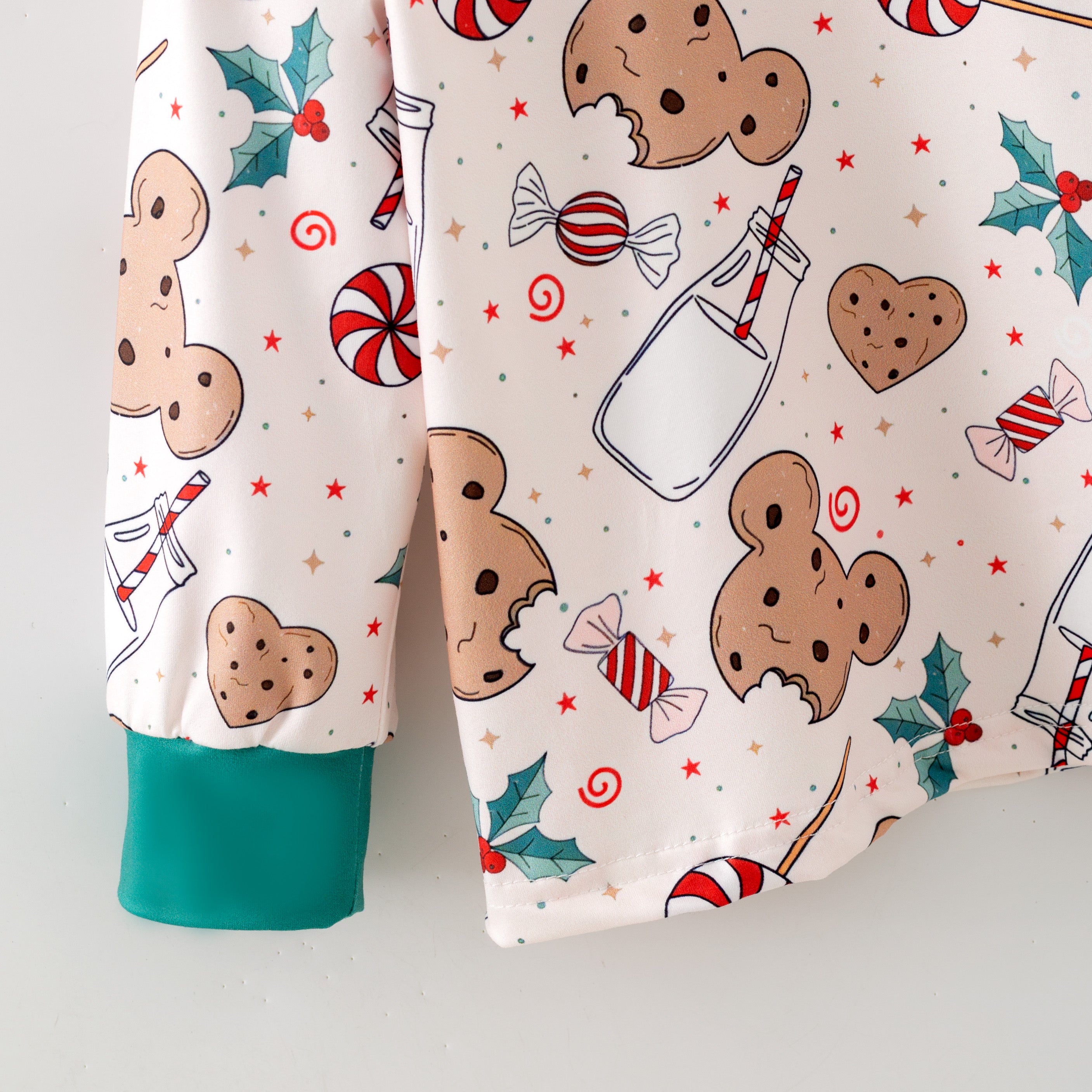 （Pre Order,Prepack Zone）Girls Christmas Print Pajamas（Mix Size）