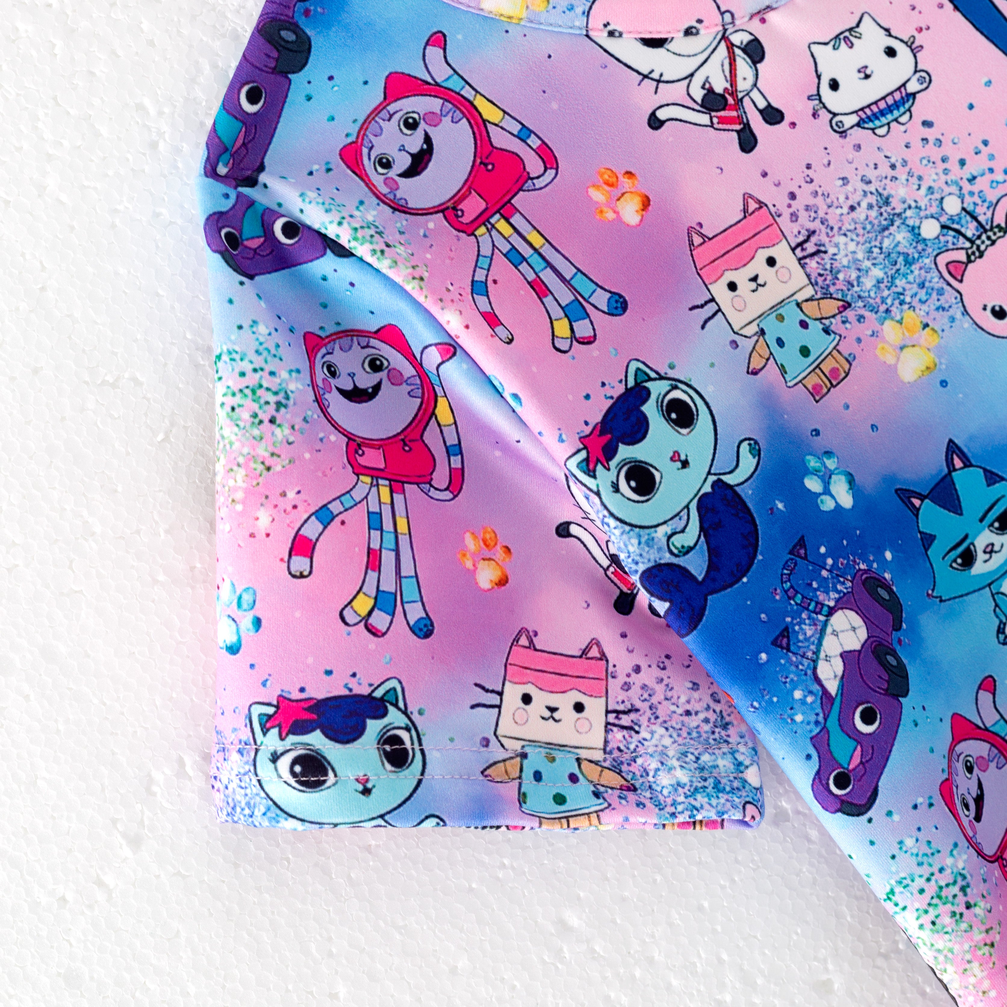 （Pre Order）Girls Spring and Summer Cartoon Print Skirt Set