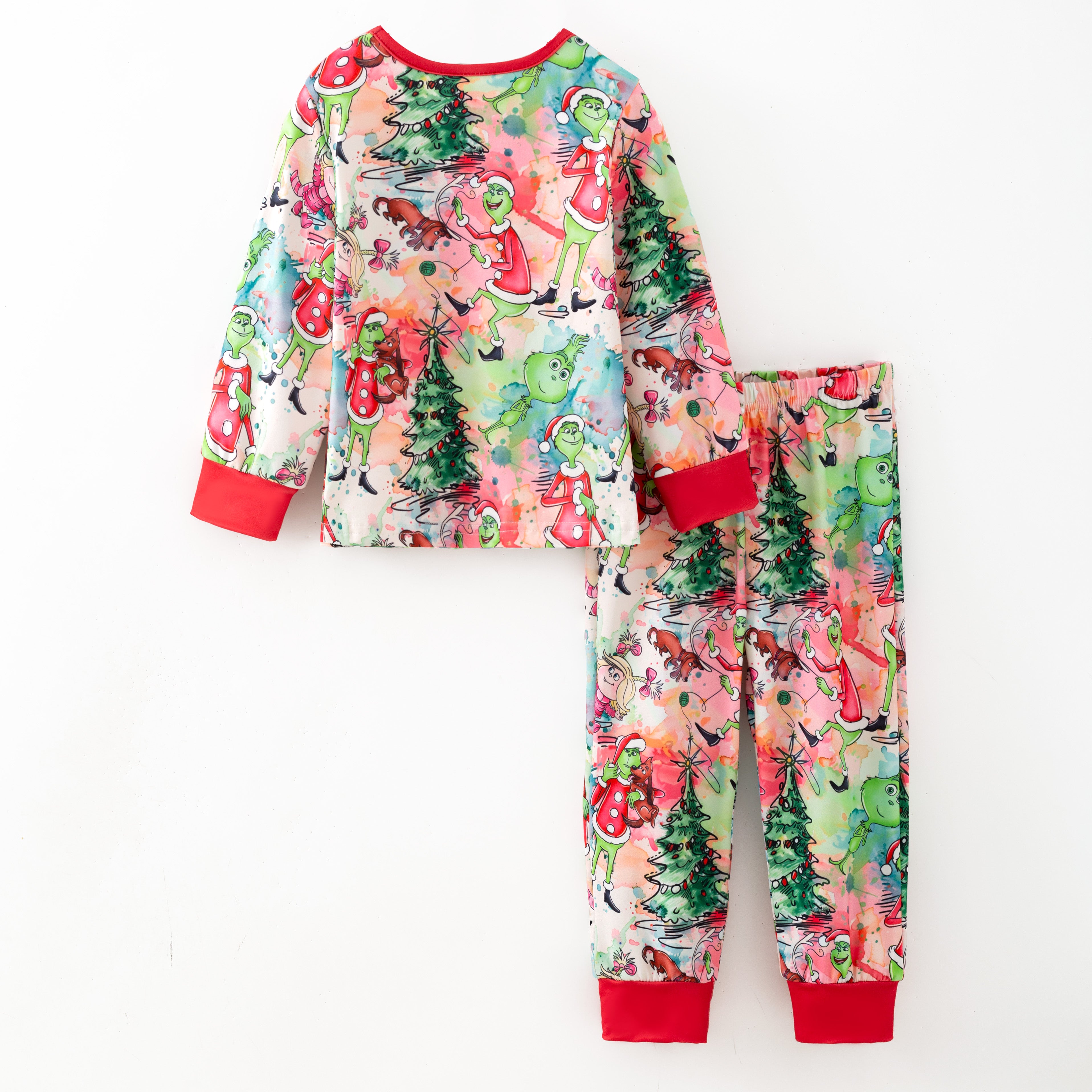 （Pre Order,Prepack Zone）Siblings Christmas Print Pajamas（Mix Size）