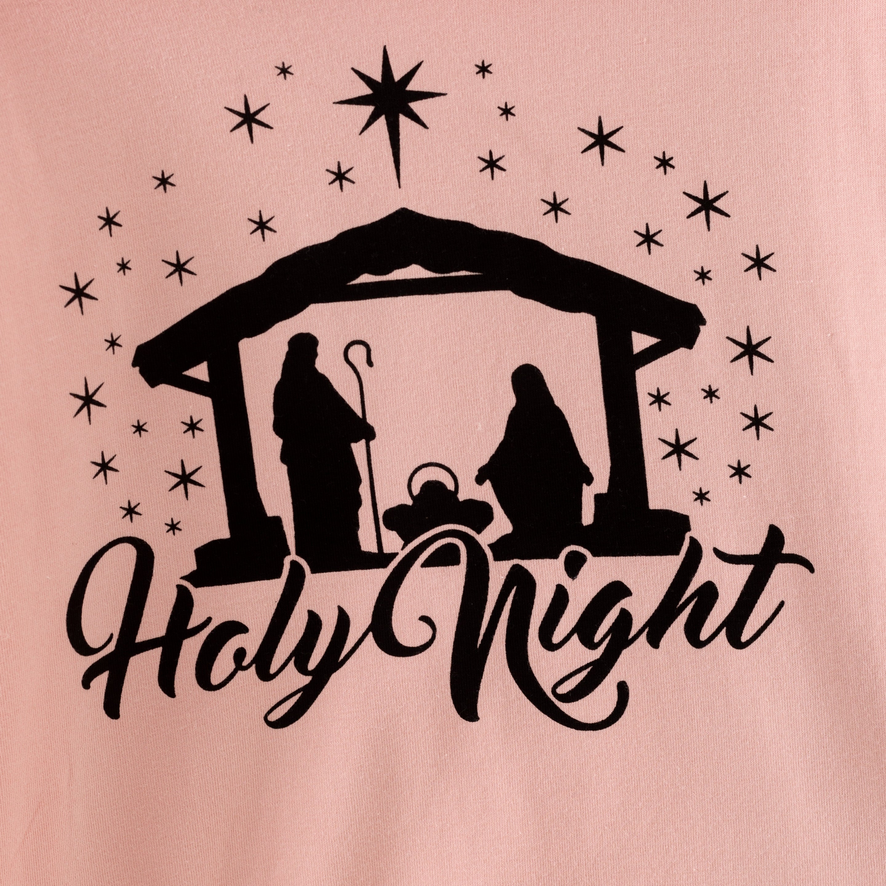 （In Stock）Girls Christmas Print Cotton Hoodie