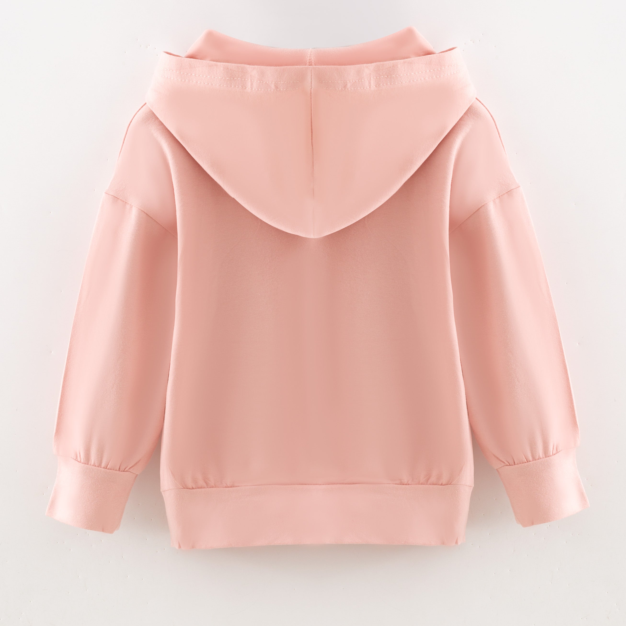 （In Stock）Girls Christmas Print Cotton Hoodie