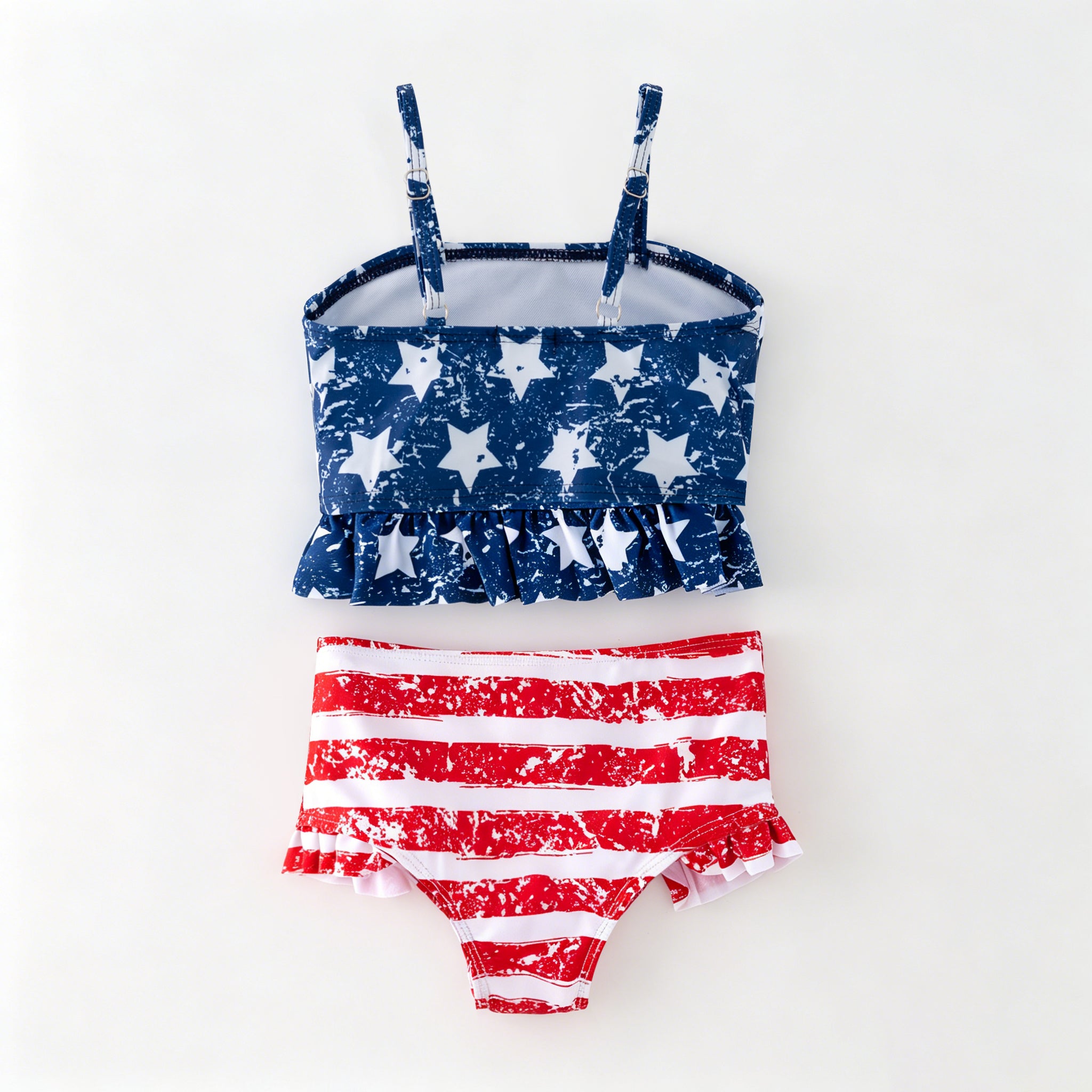 （In Stock）Girls Summer Patriotic Swimsuit
