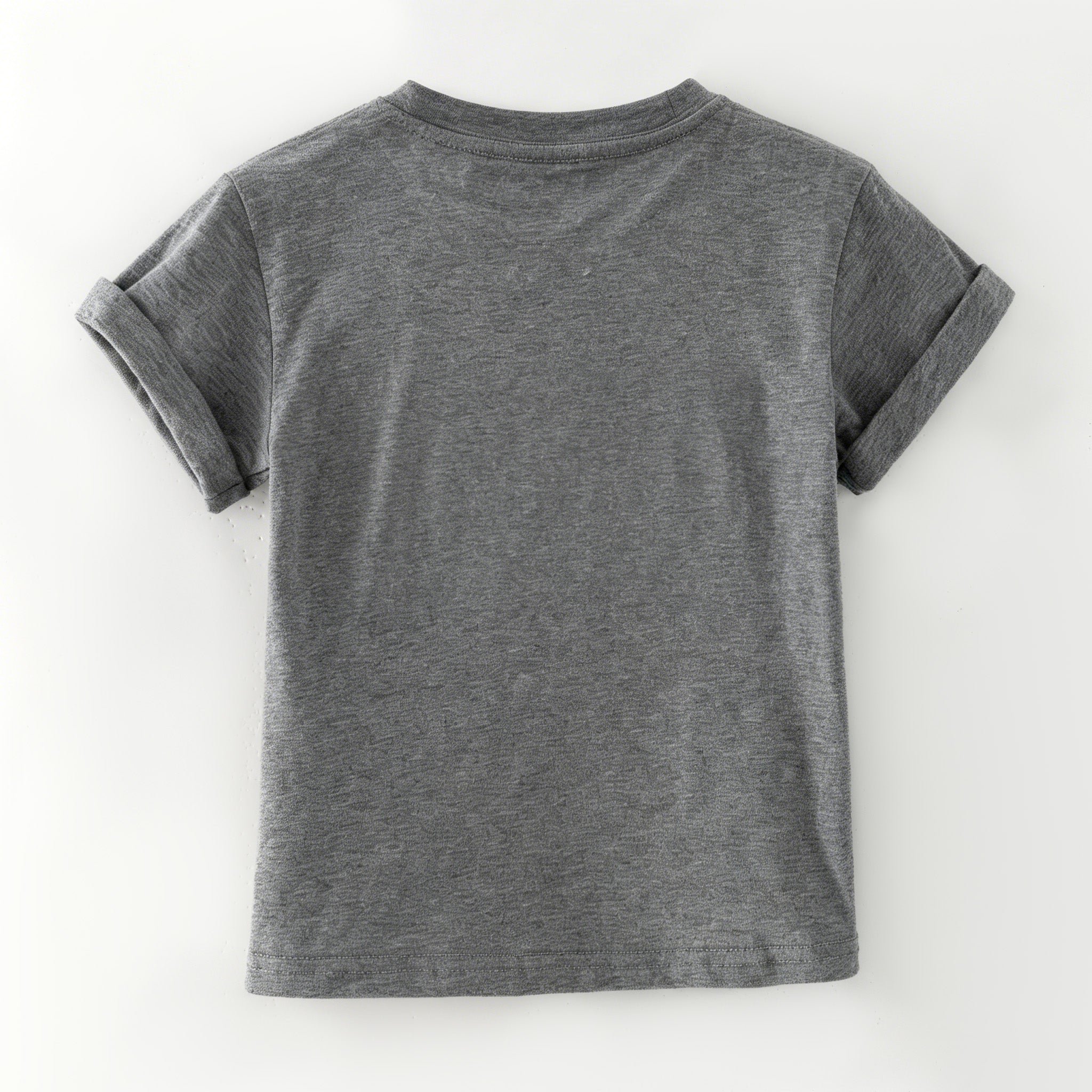 （In Stock）Mommy&Me Summer Patriotic Chenille Patches Grey Top