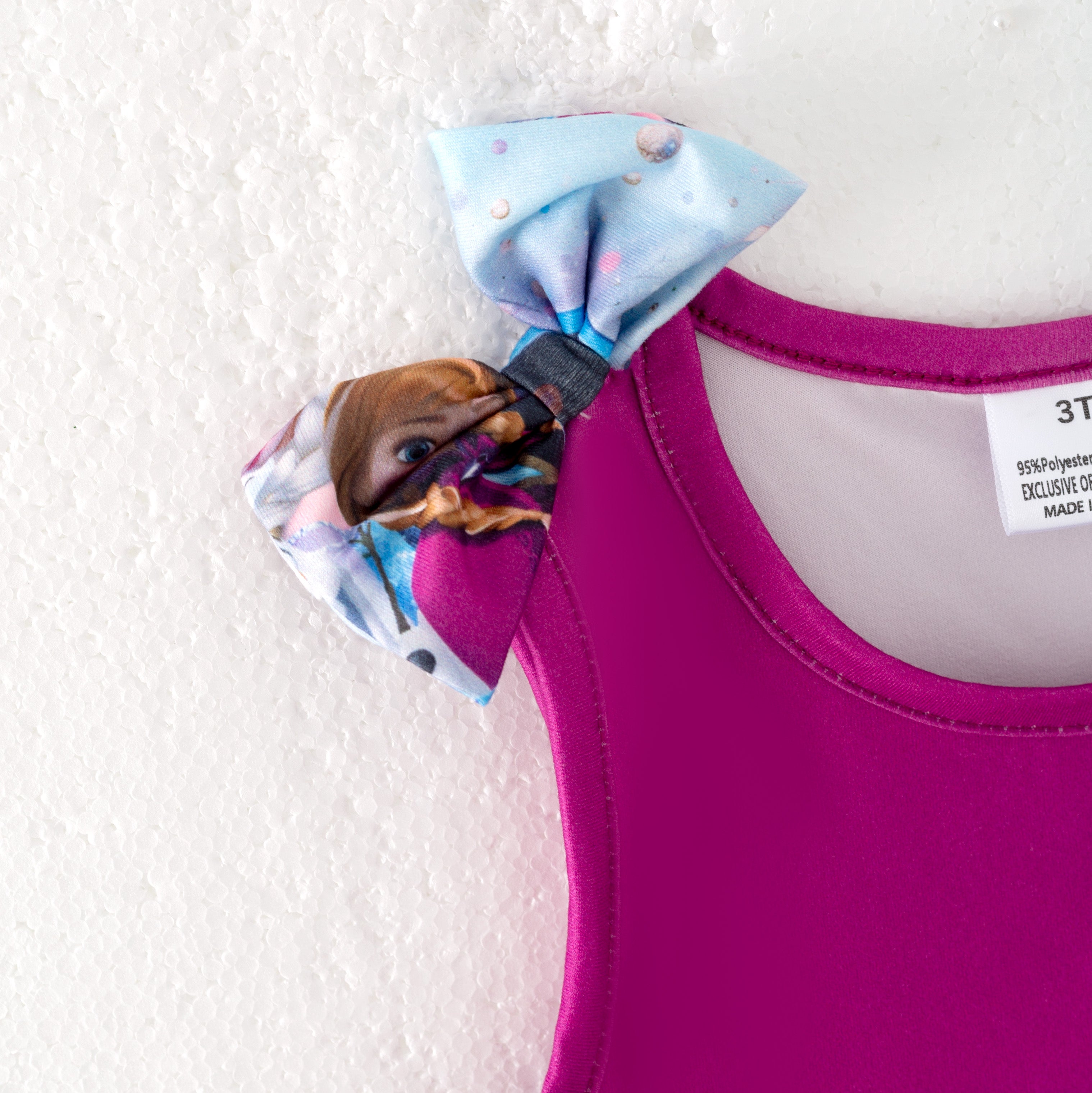 （Pre Order）Girls Spring and Summer Princess Print Skort Set