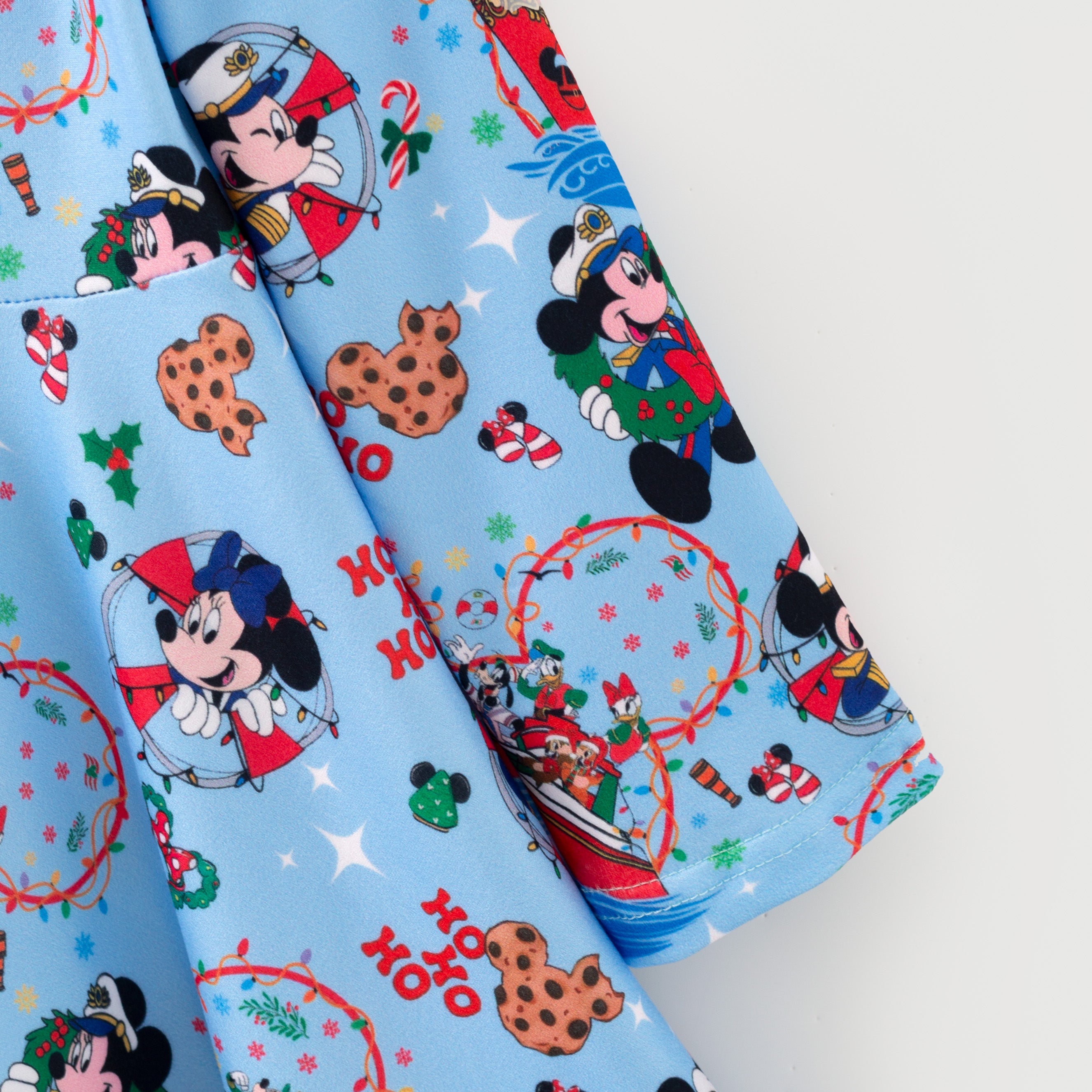 （Pre Order,Prepack Zone）Girls Christmas Cartoon Print Dress（Mix Size）