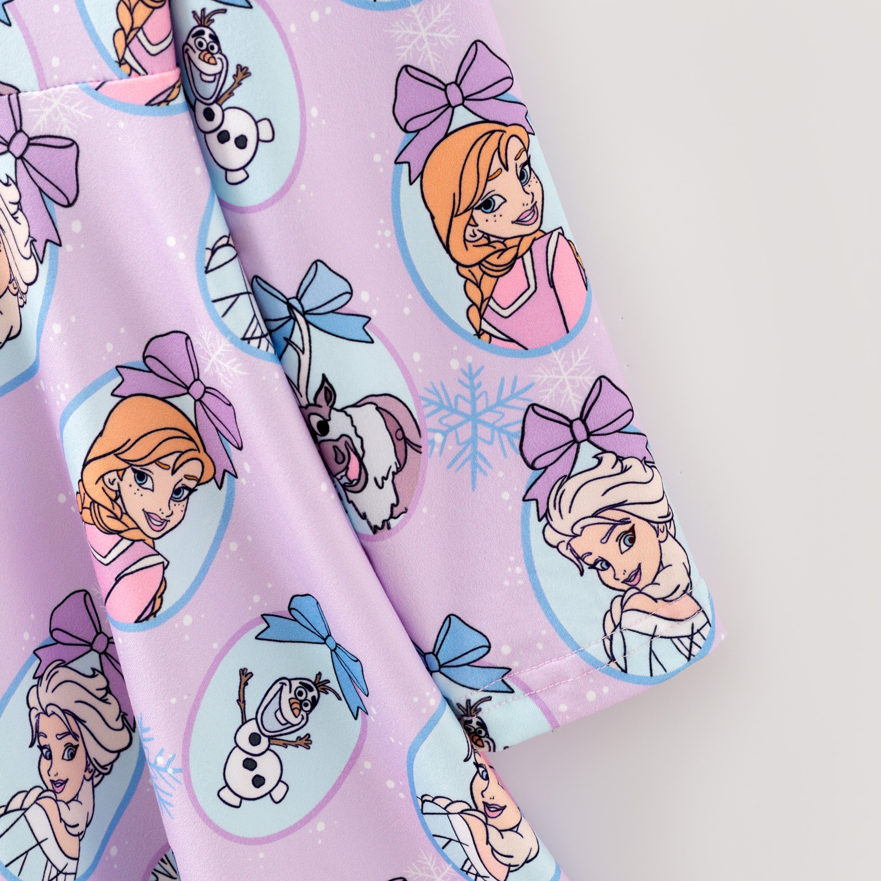 （Pre Order）Girls Fall&Winter Princess Print Dress,Hoodie