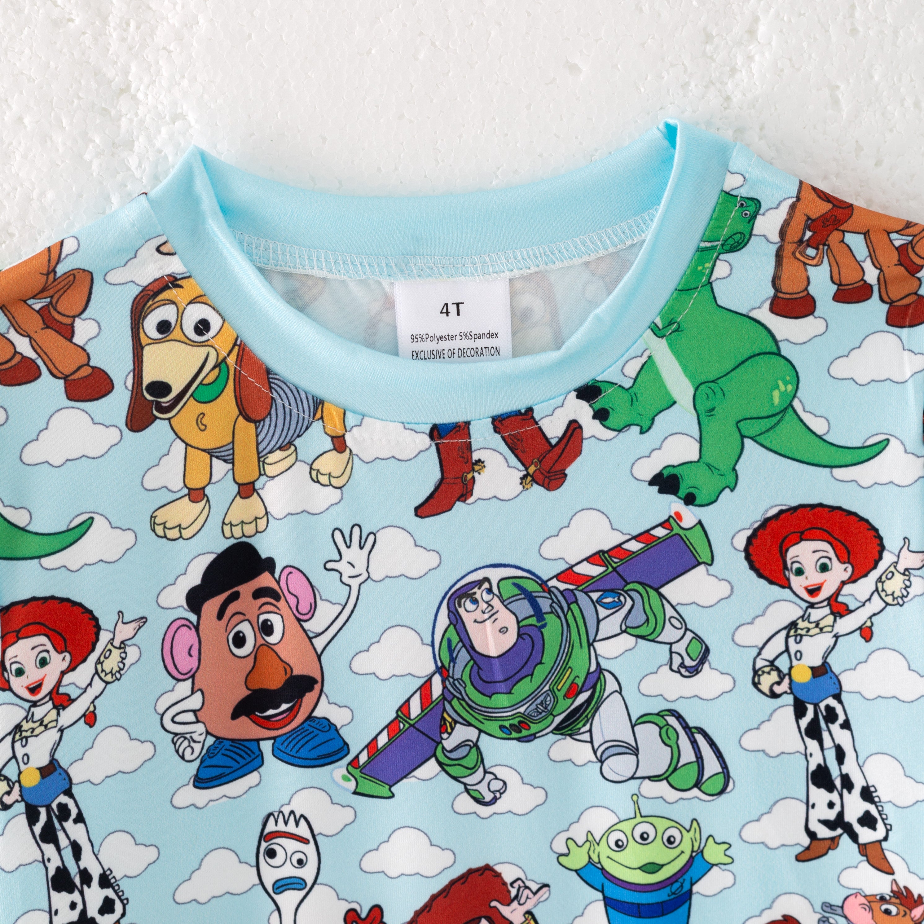 （Pre Order）Boys Spring and Summer Cartoon Print Pajamas