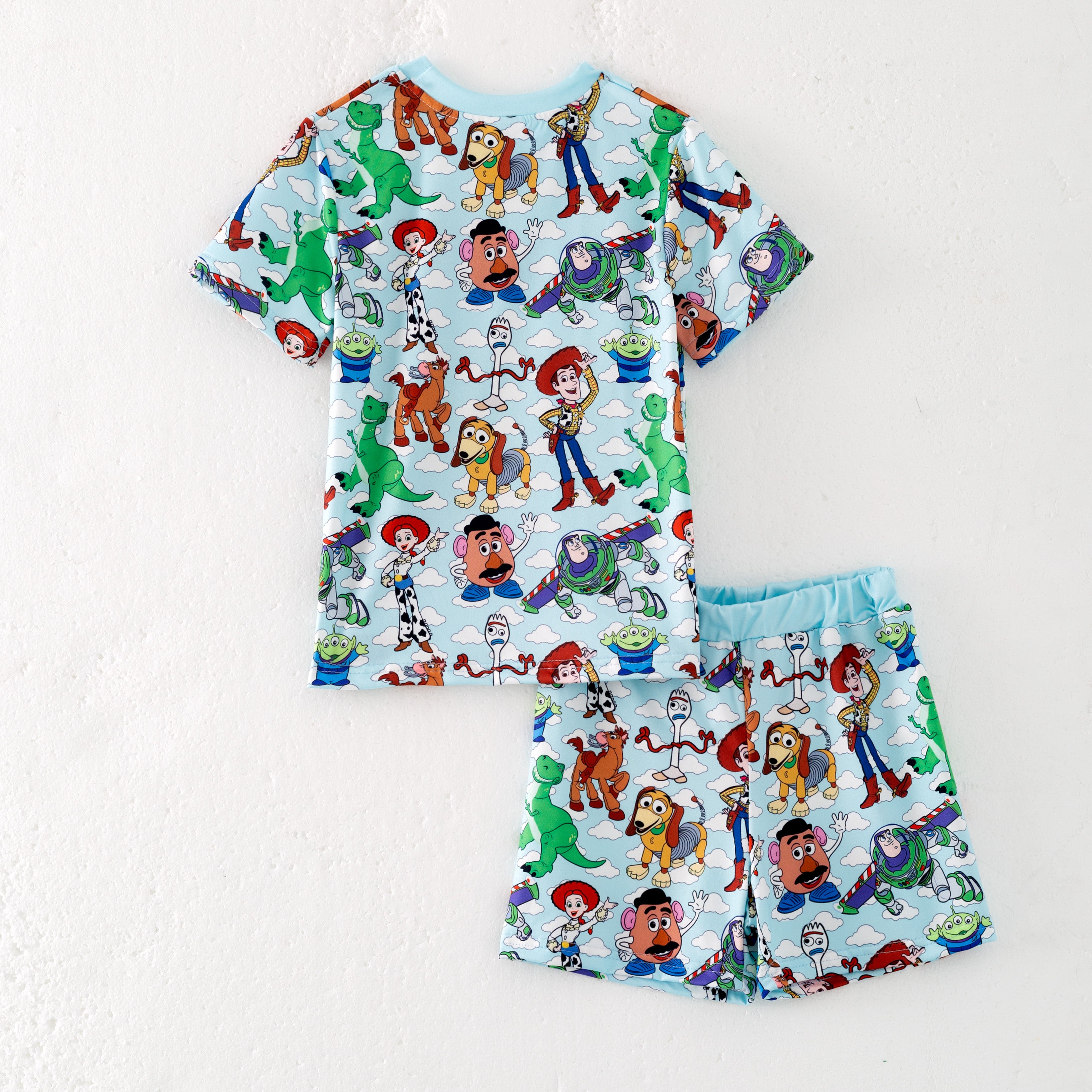 （Pre Order）Boys Spring and Summer Cartoon Print Pajamas