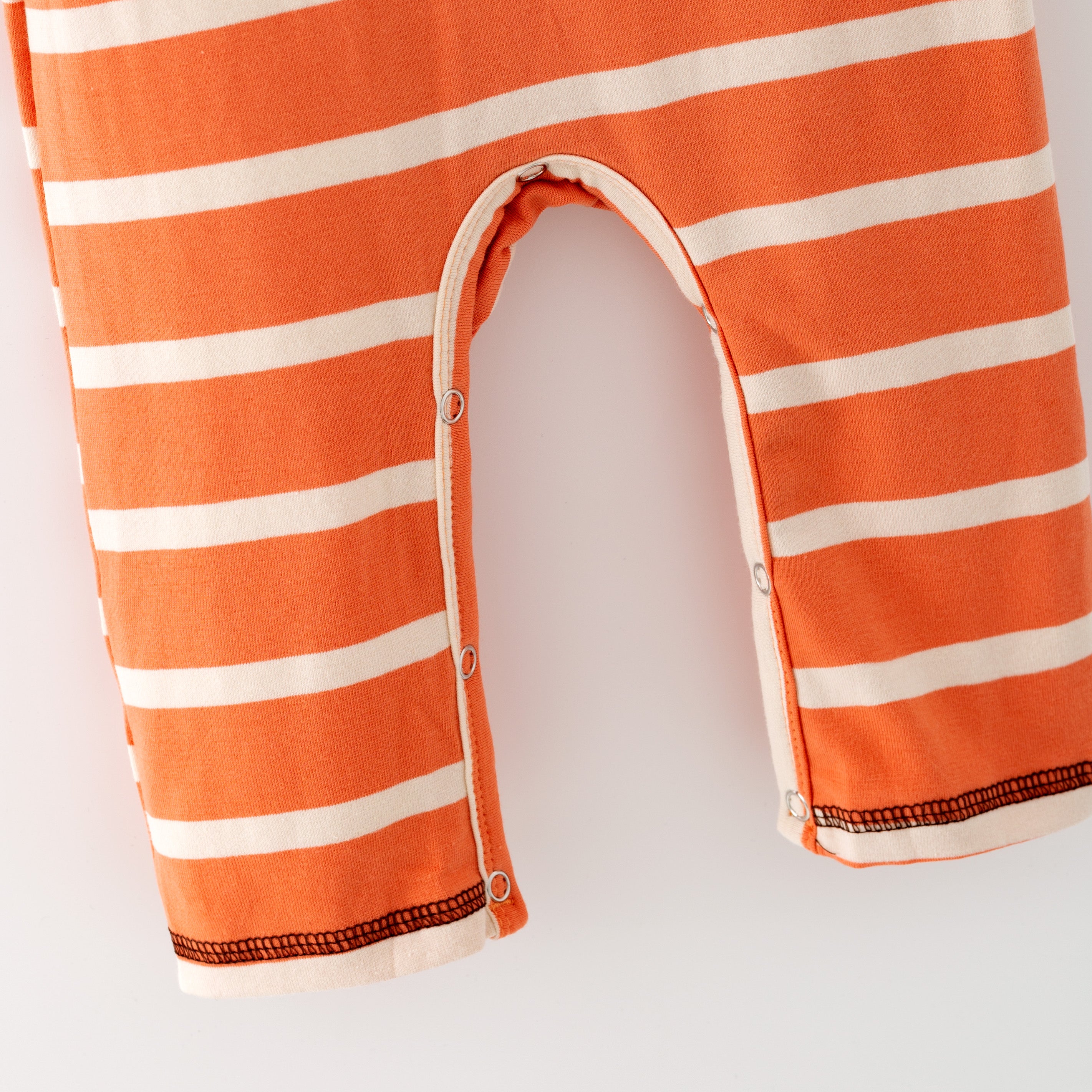 （In Stock）Brothers Fall Pumpkin Applique Cotton Top&Romper
