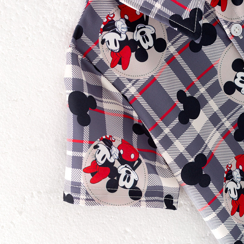 （In Stock）Boys Spring and Summer Cartoon Print Shirt