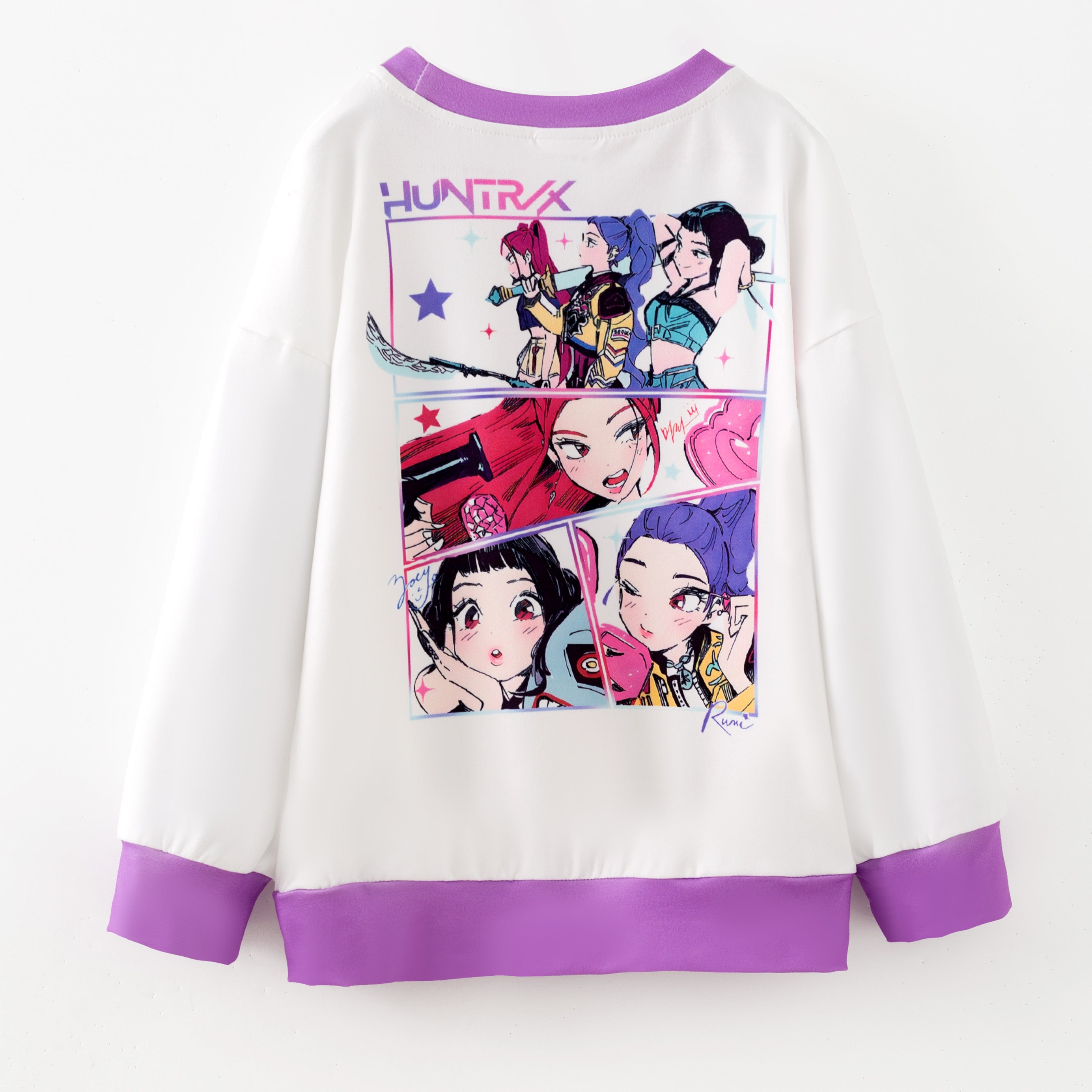 （Pre Order,Prepack Zone）Girls Movie Character Print Sweatshirt（Mix Size）
