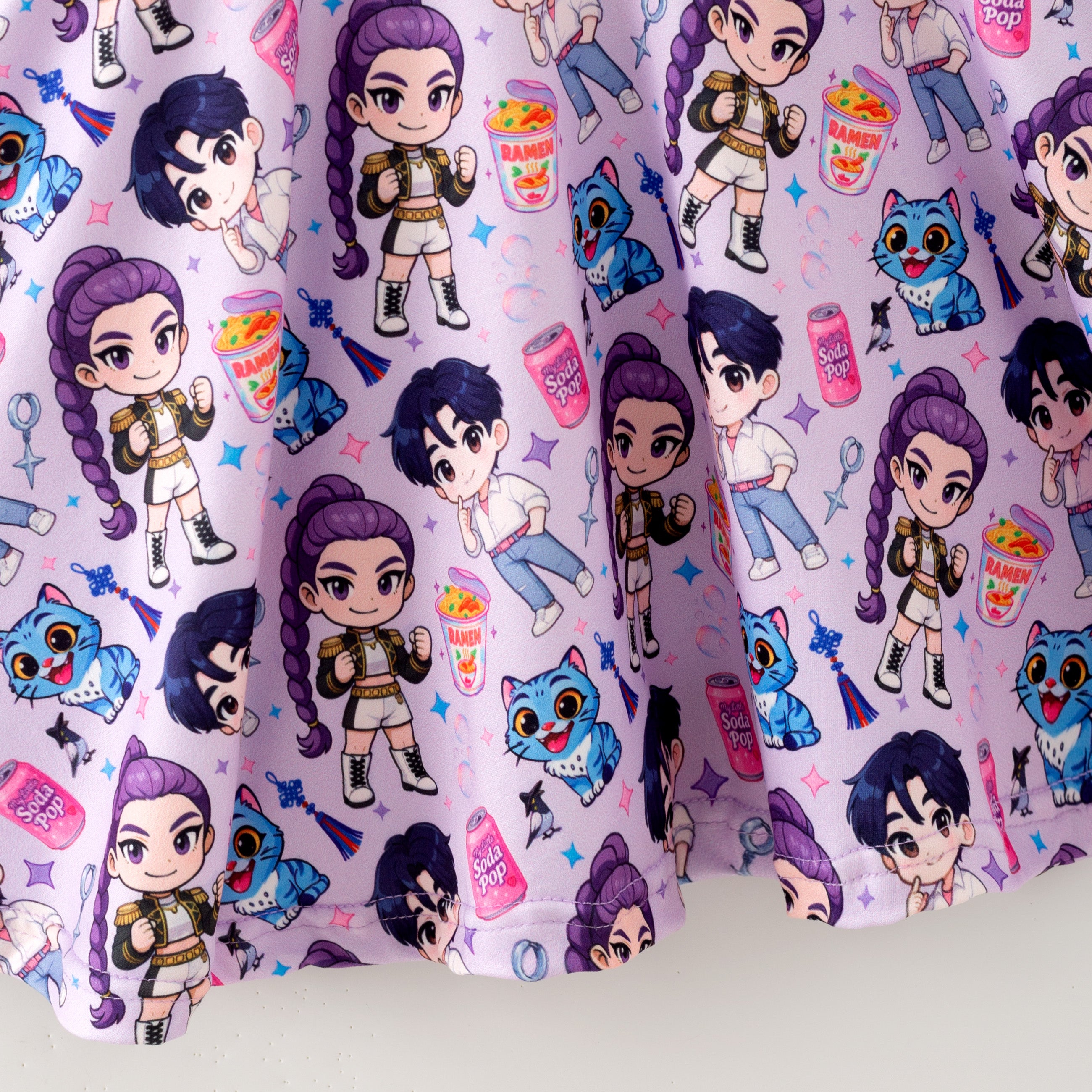 （Pre Order,Prepack Zone）Girls Movie Character Print Dress（Mix Size）