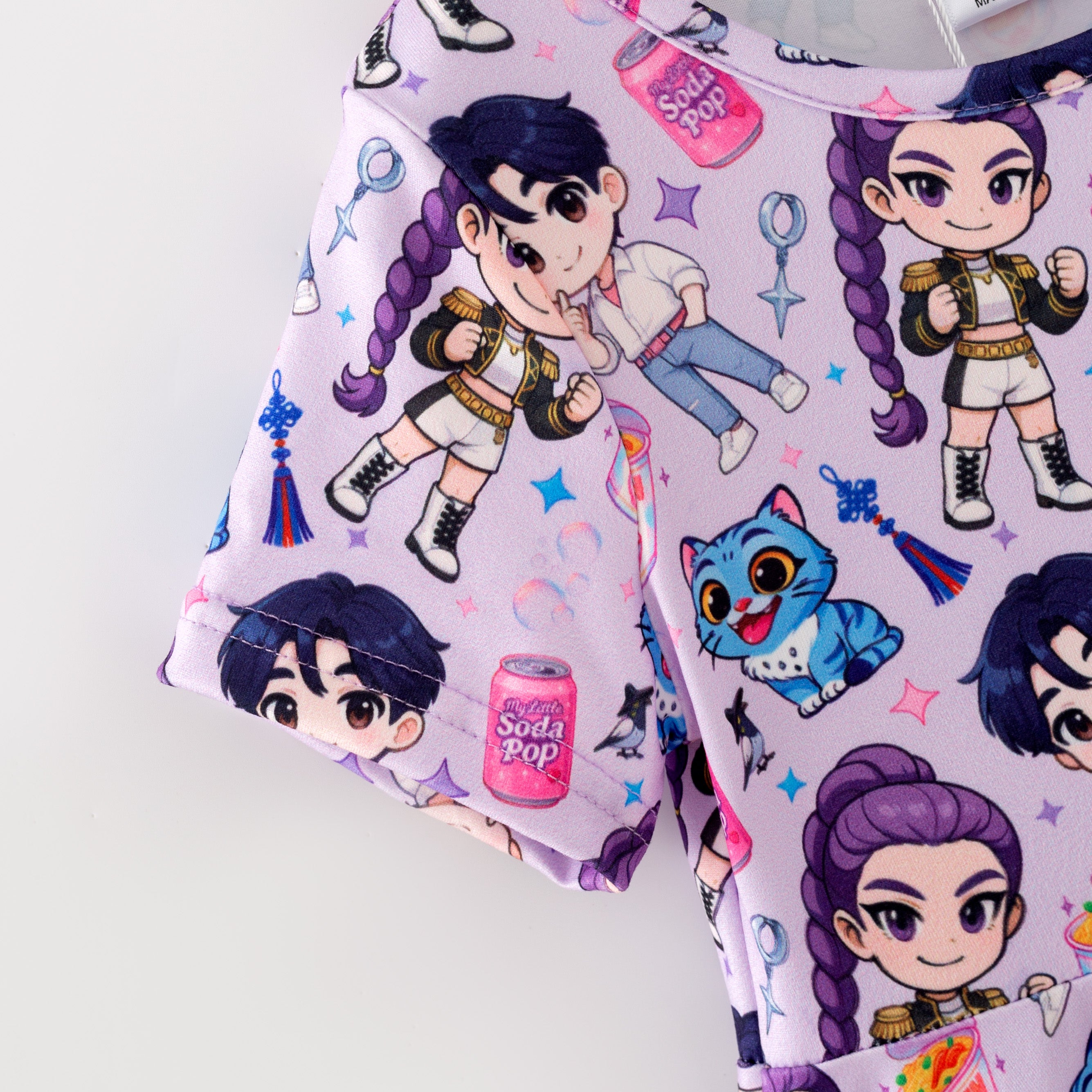 （Pre Order,Prepack Zone）Girls Movie Character Print Dress（Mix Size）