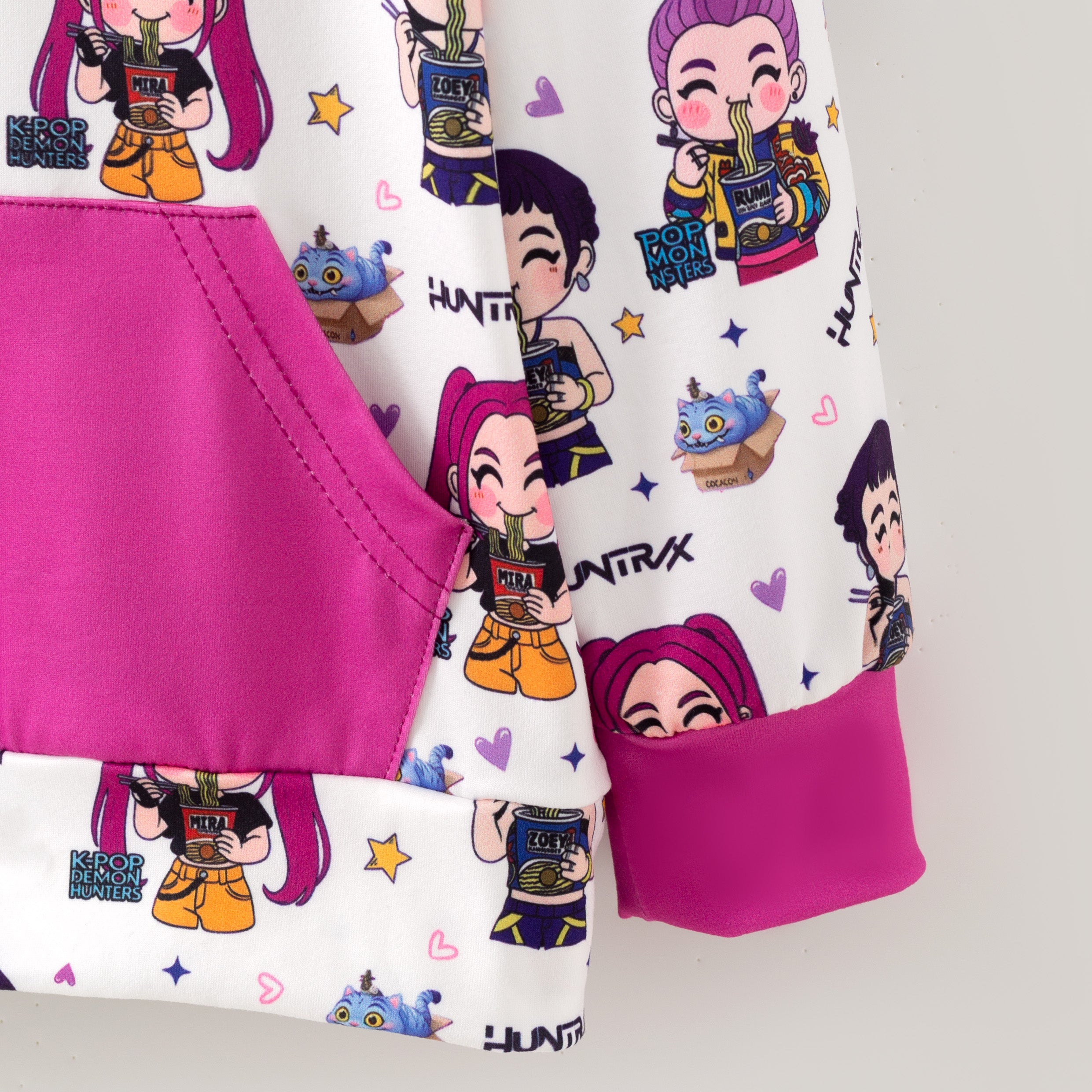 （Pre Order,Prepack Zone）Girls Movie Character Print Hoodie（Mix Size）