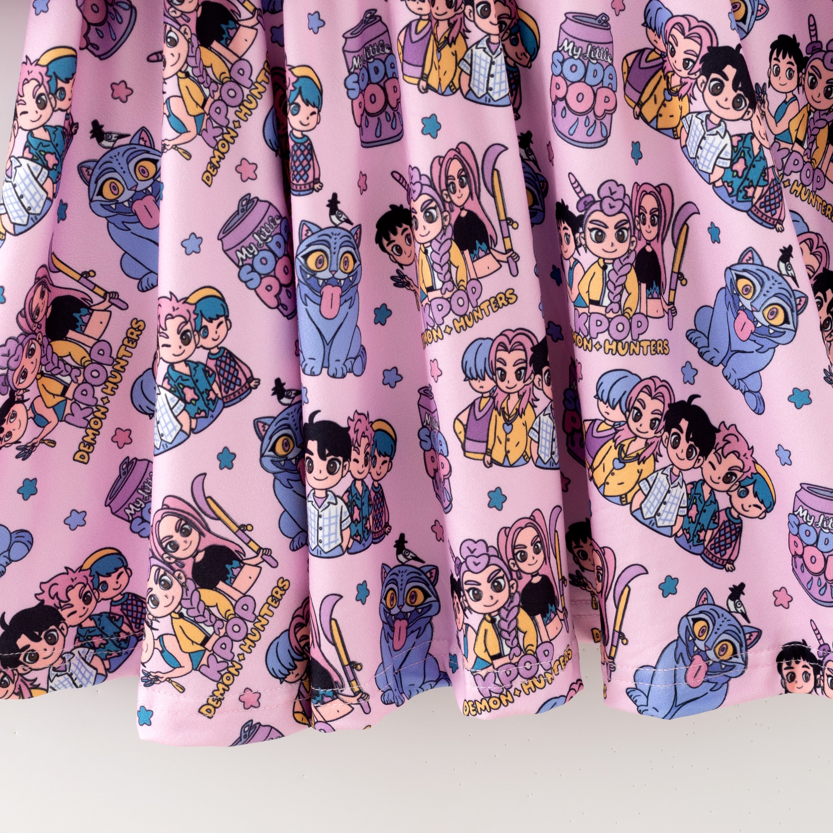 （Pre Order,Prepack Zone）Girls Movie Character Print Dress&Set（Mix Size）