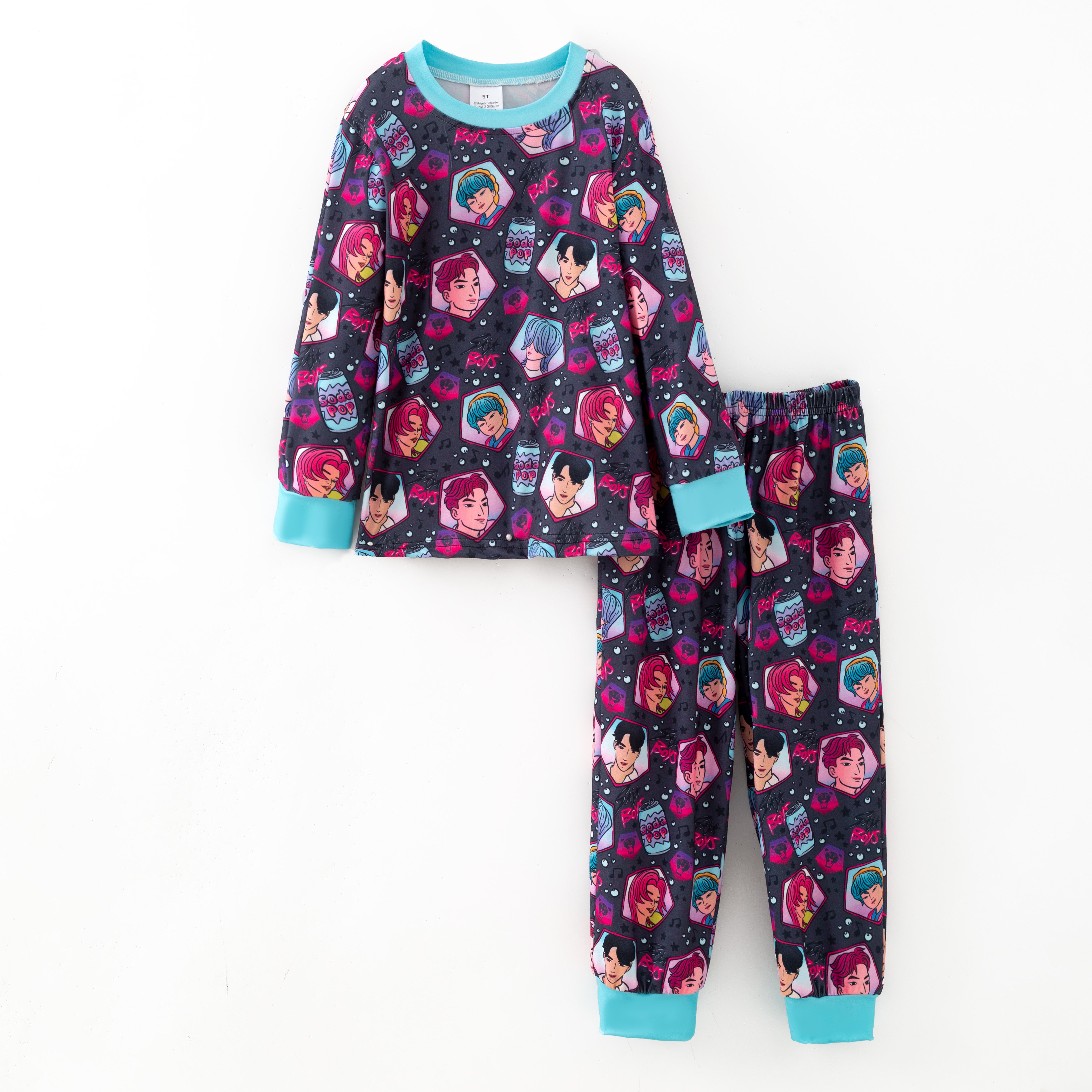 （Pre Order,Prepack Zone）Boys Movie Character Print Pajamas（Mix Size）