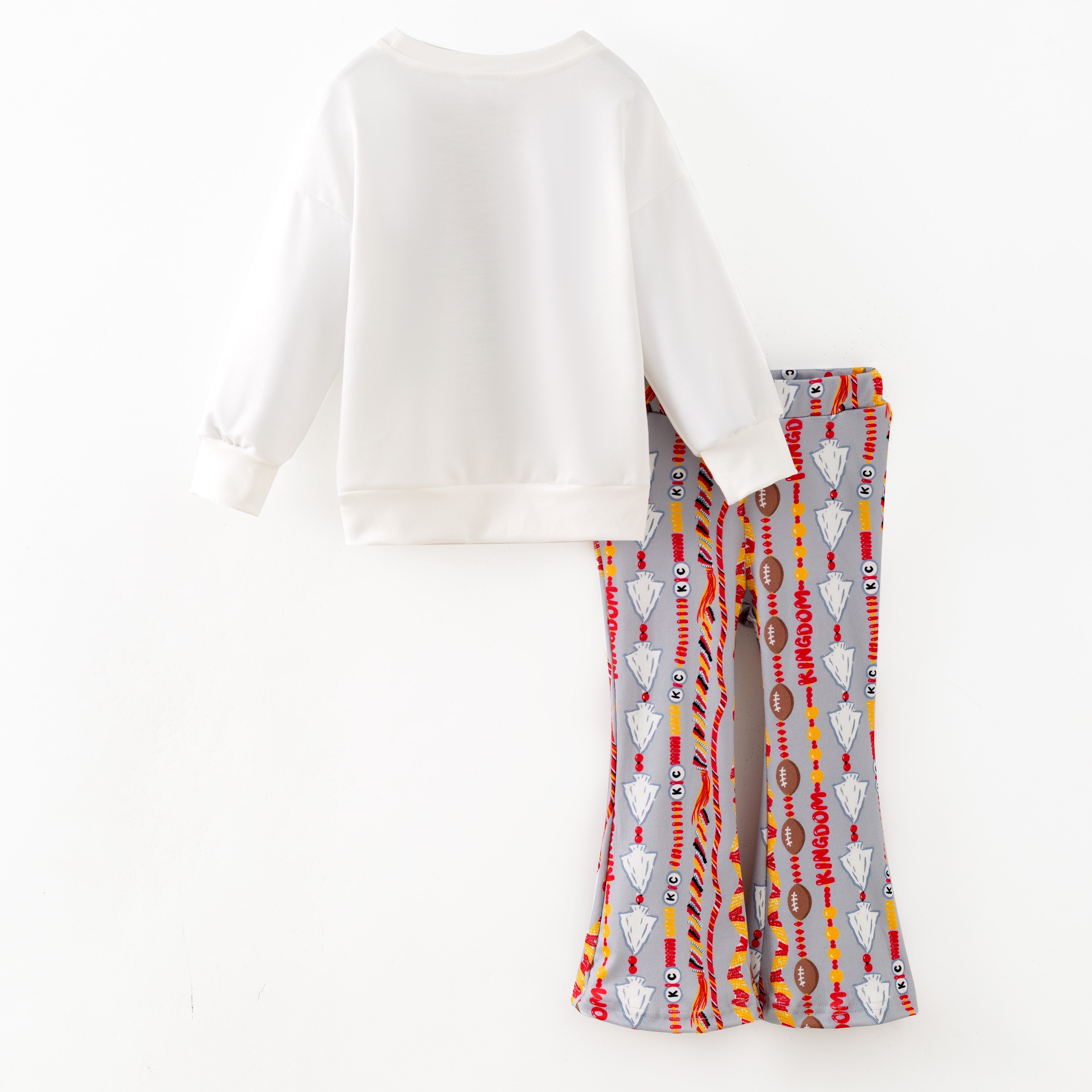 （Pre Order,Prepack Zone）Family Football Print Top,Set&Romper（Mix Size）