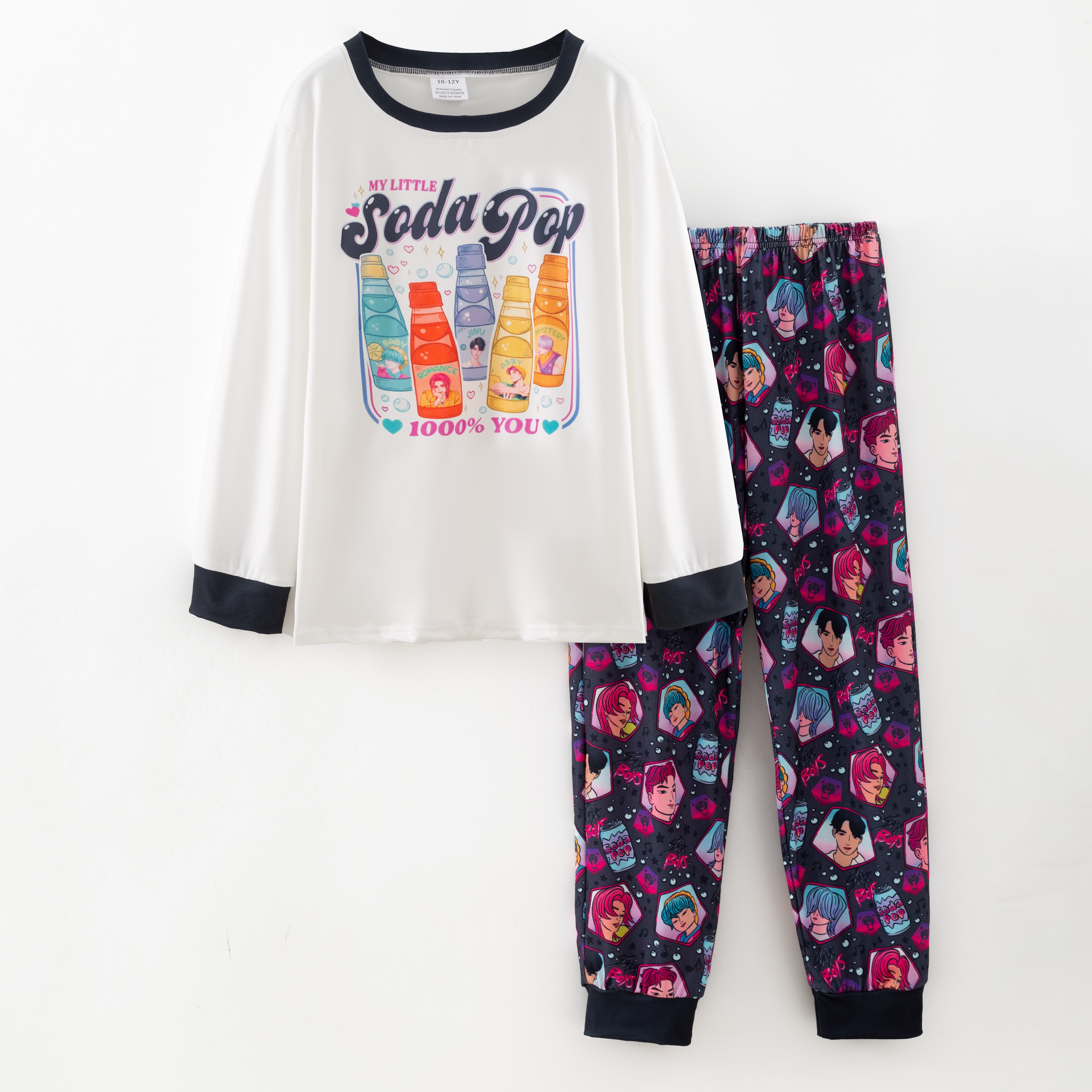 （Pre Order,Prepack Zone）Boys Movie Character Print Pajamas（Mix Size）