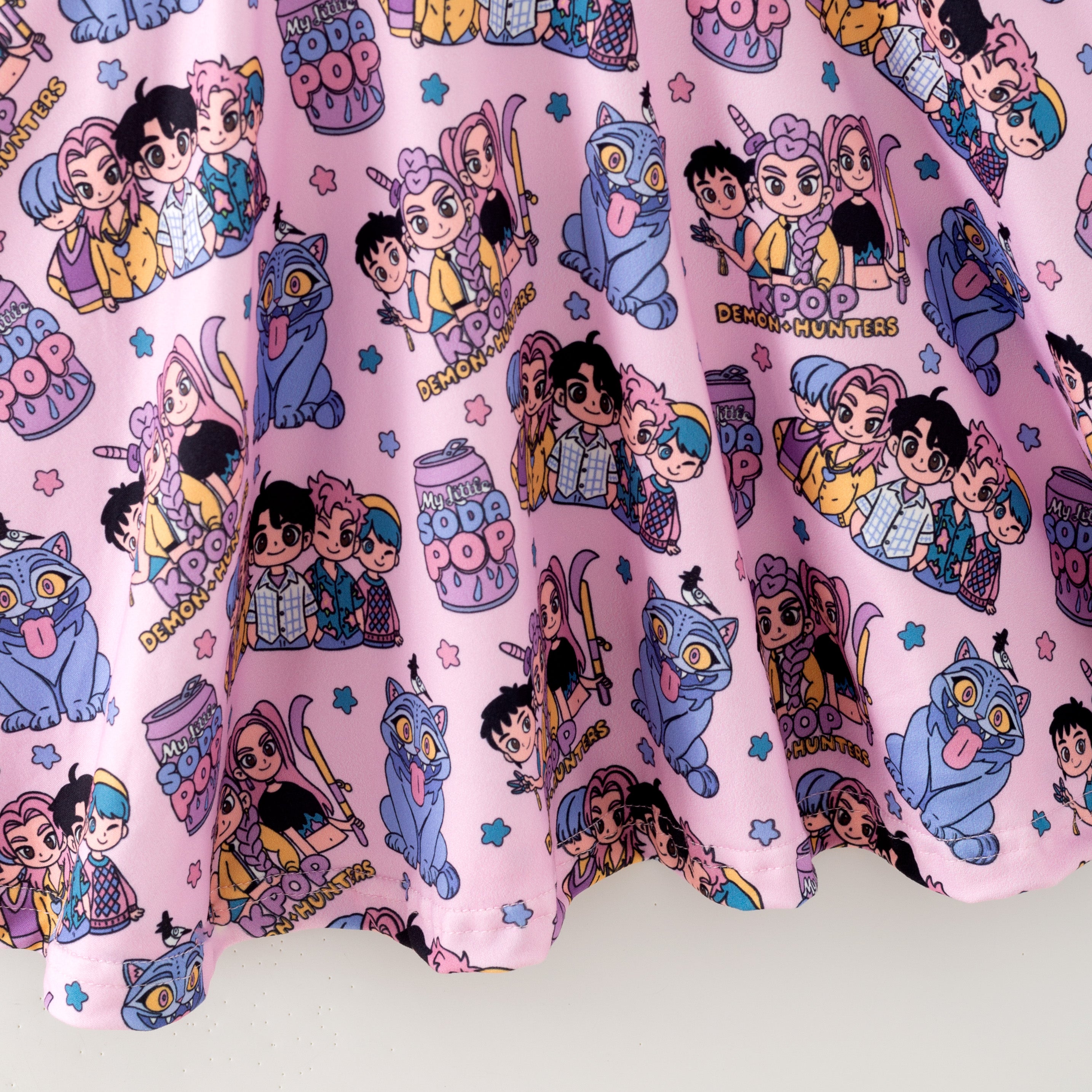 （Pre Order,Prepack Zone）Girls Movie Character Print Dress&Set（Mix Size）
