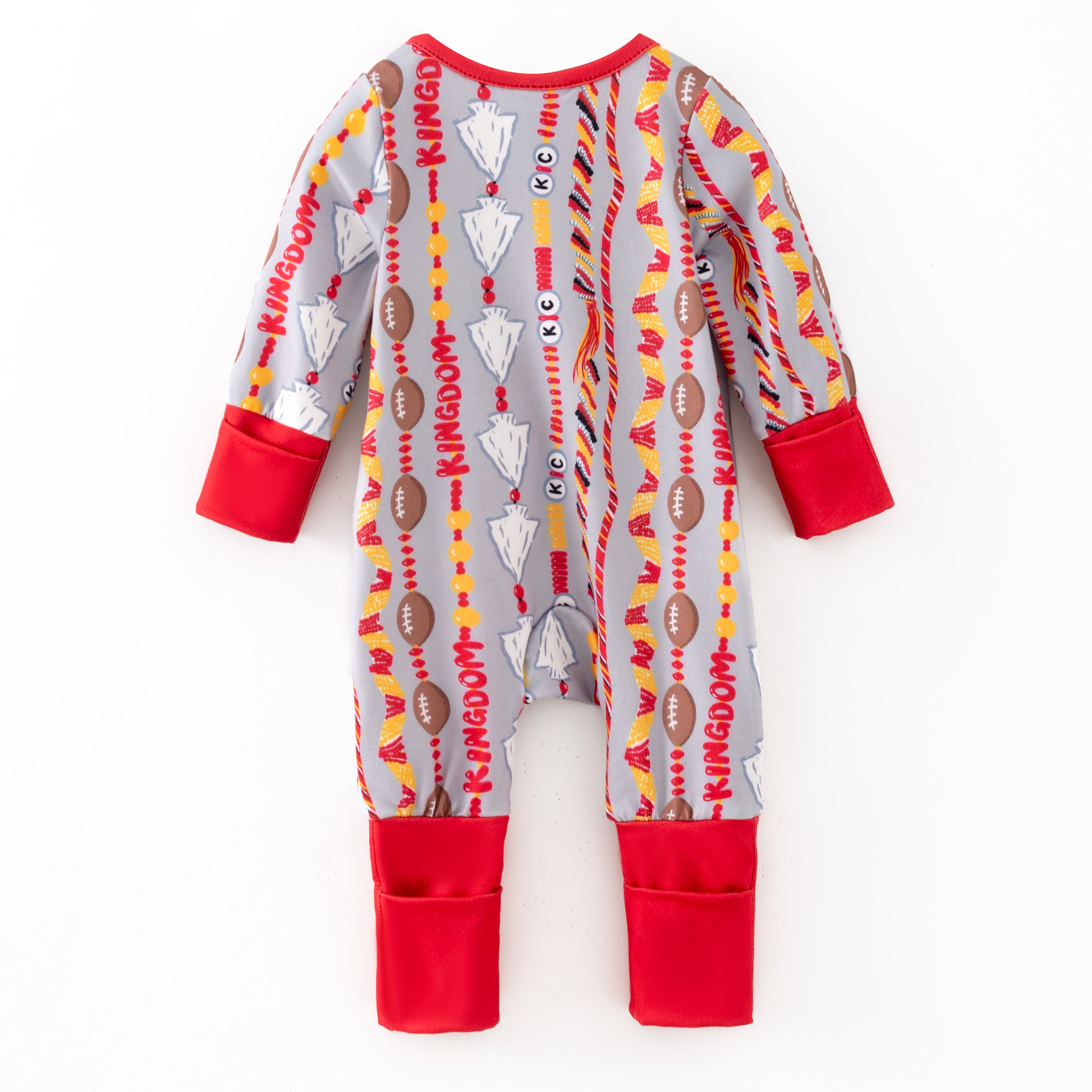 （Pre Order,Prepack Zone）Family Football Print Top,Set&Romper（Mix Size）