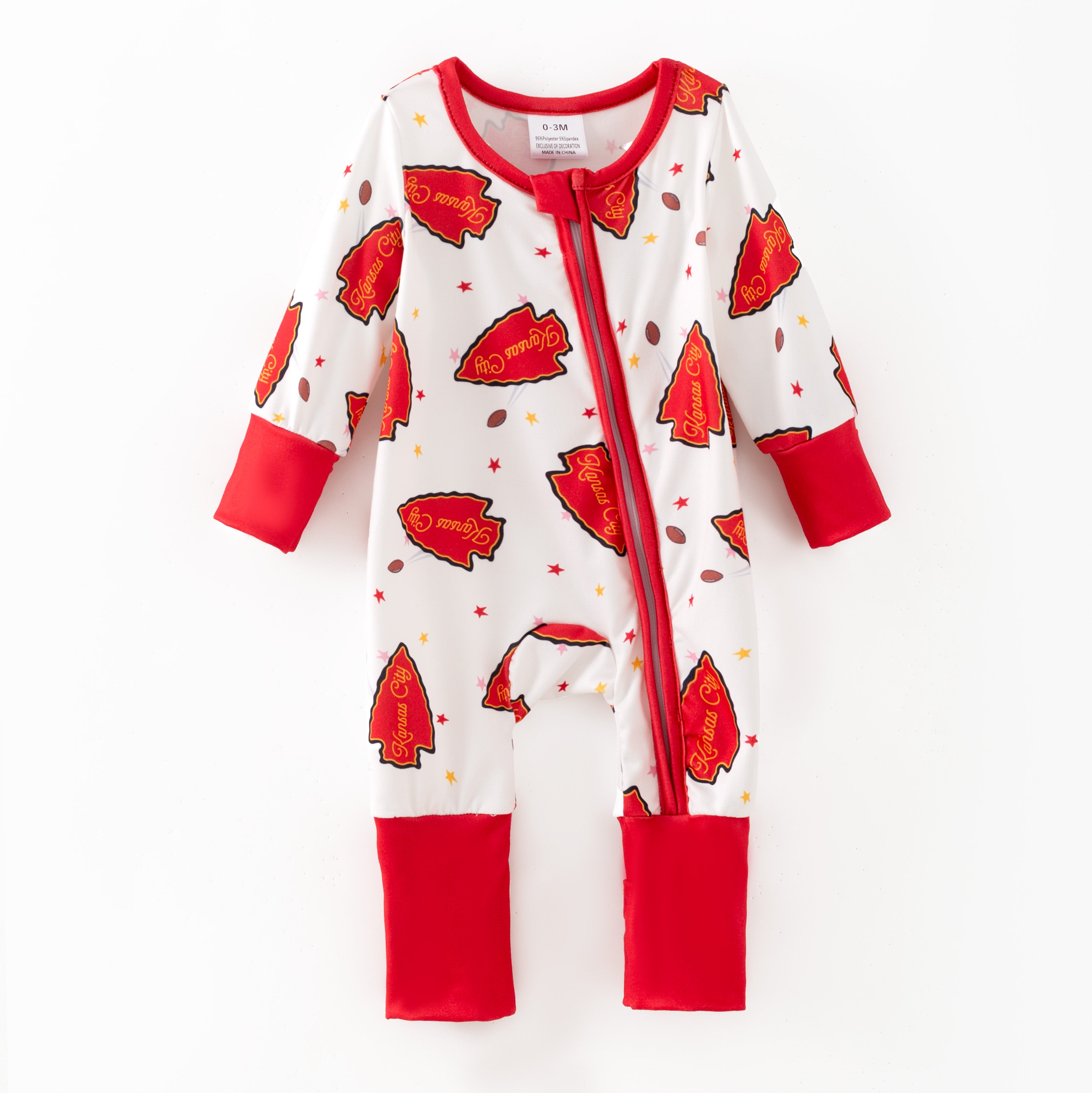 （Pre Order,Prepack Zone）Family Football Print Set&Romper（Mix Size）
