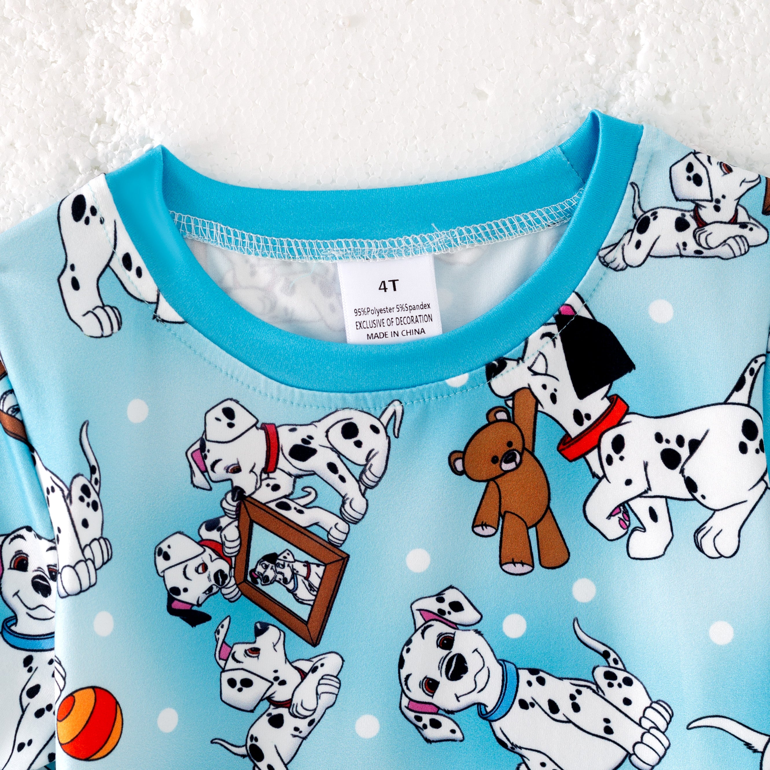 （Pre Order）Family Spring and Summer Cartoon Print Dress＆Top