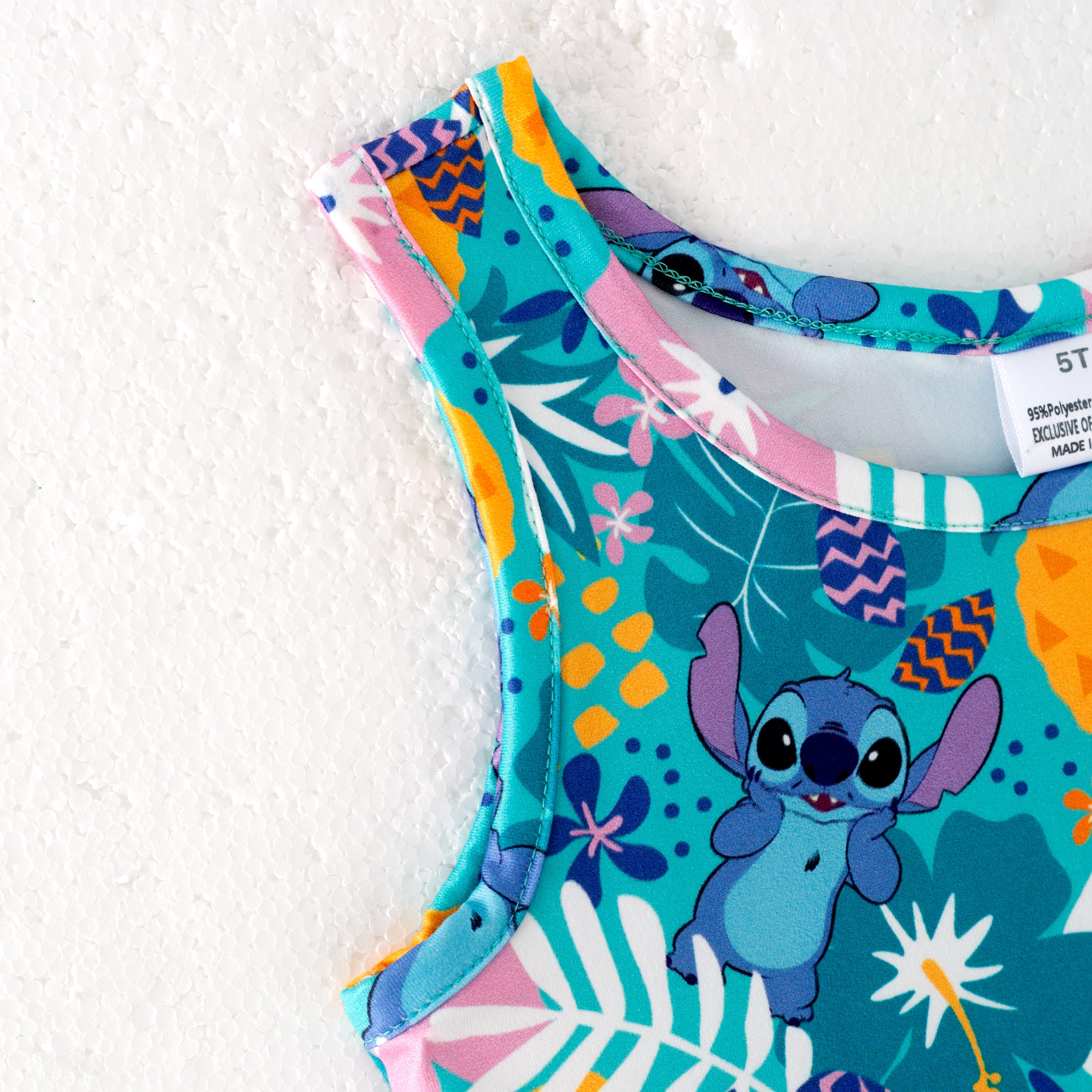 （Pre Order）Siblings Spring and Summer Cartoon Print Dress,Top and Set