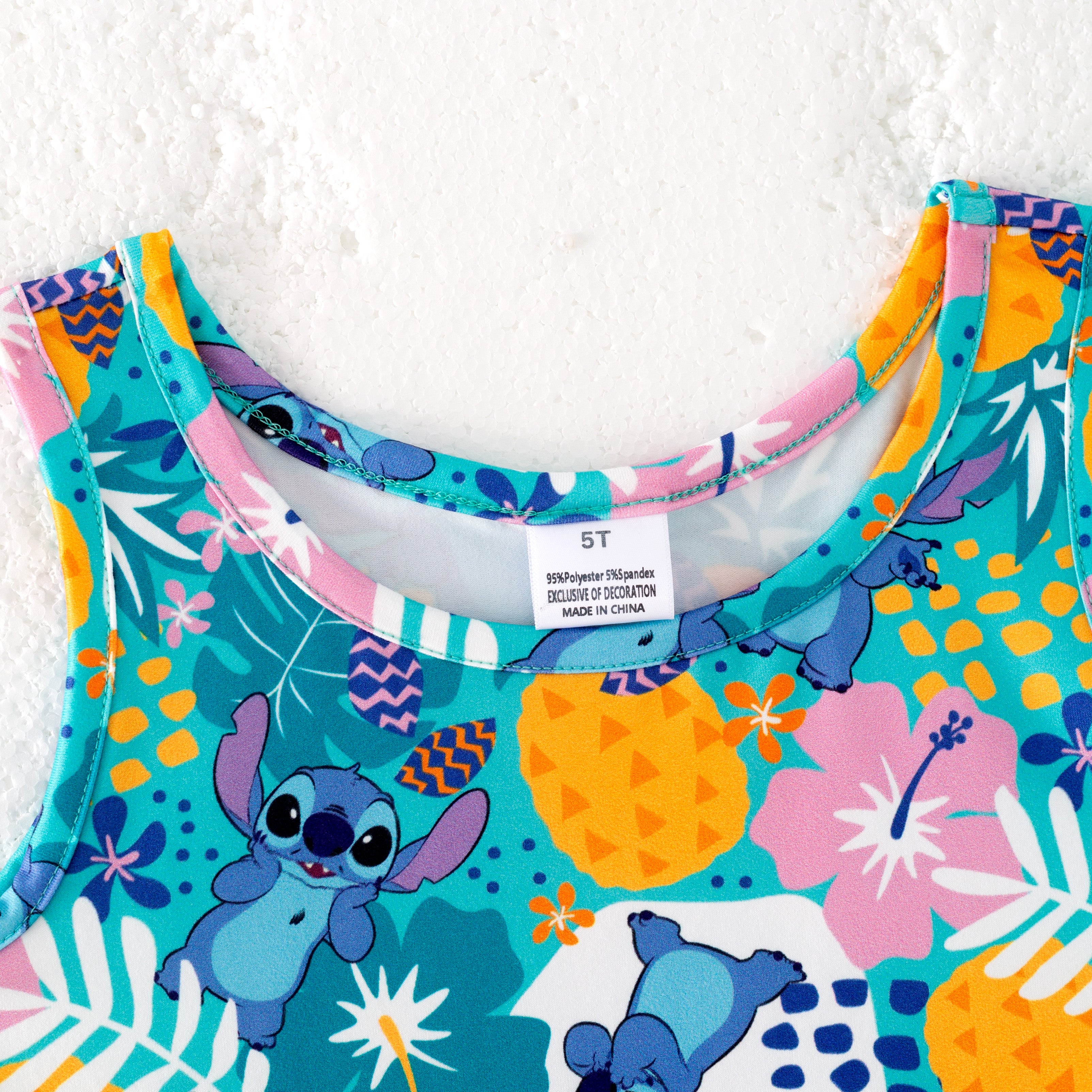 （Pre Order）Siblings Spring and Summer Cartoon Print Dress,Top and Set