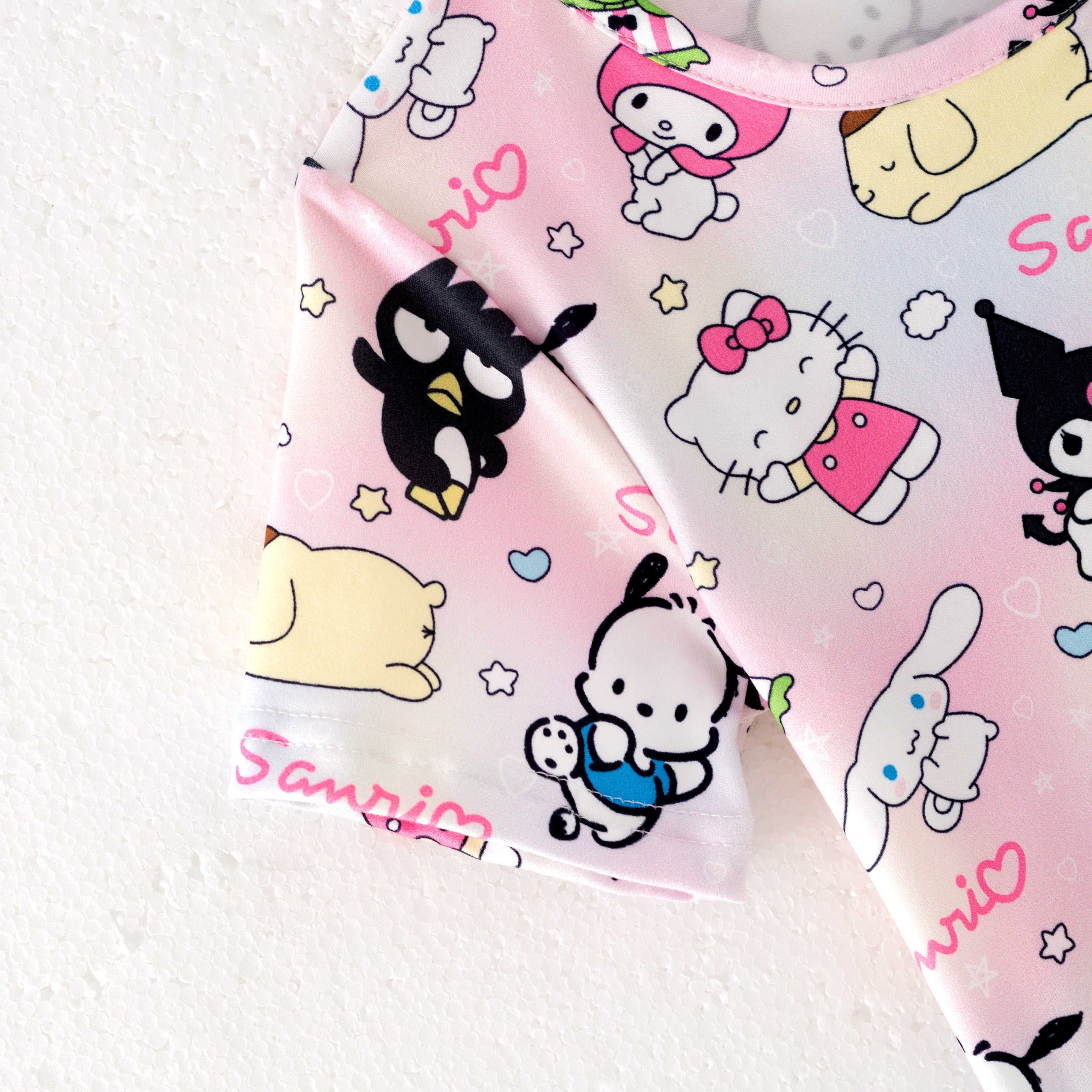 （Pre Order）Girls Summer Sanrio Print Skirt Set
