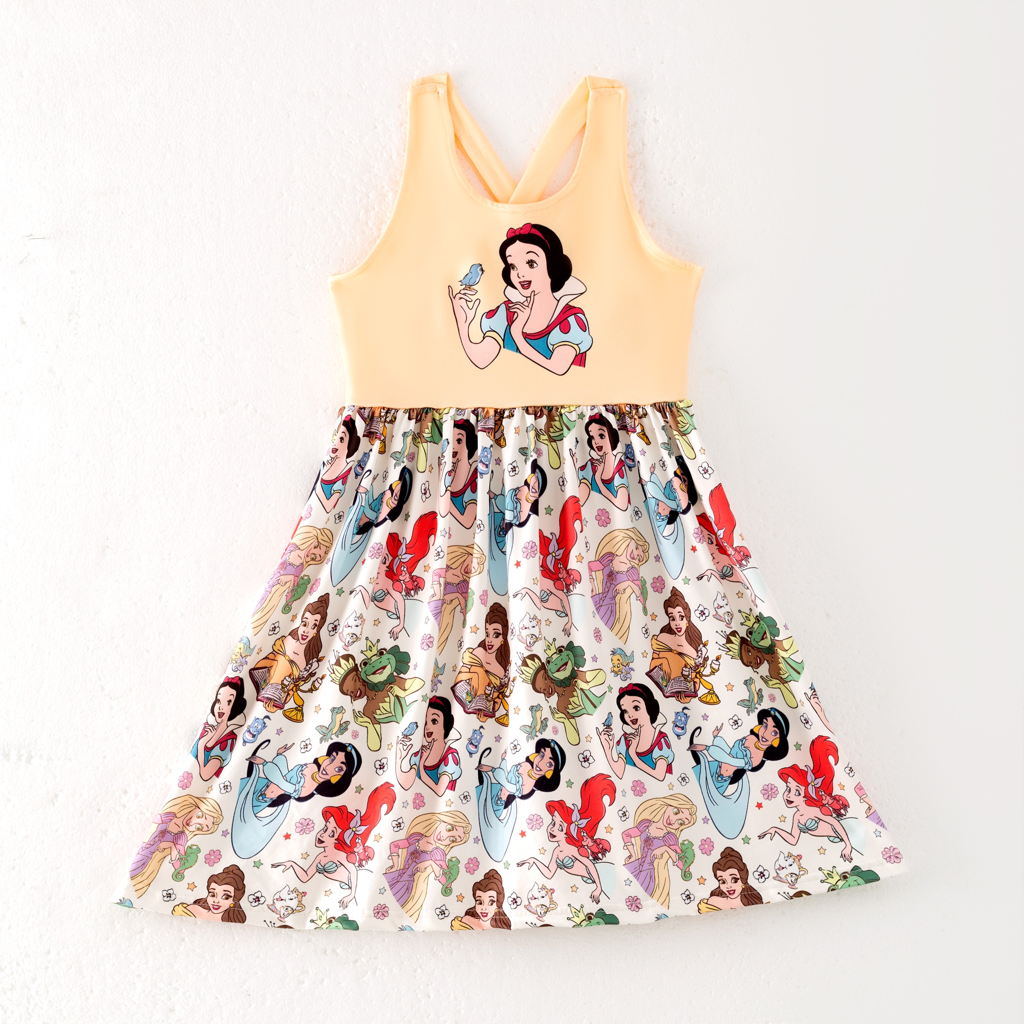 （Pre Order）Girls Spring and Summer Princess Print Dress